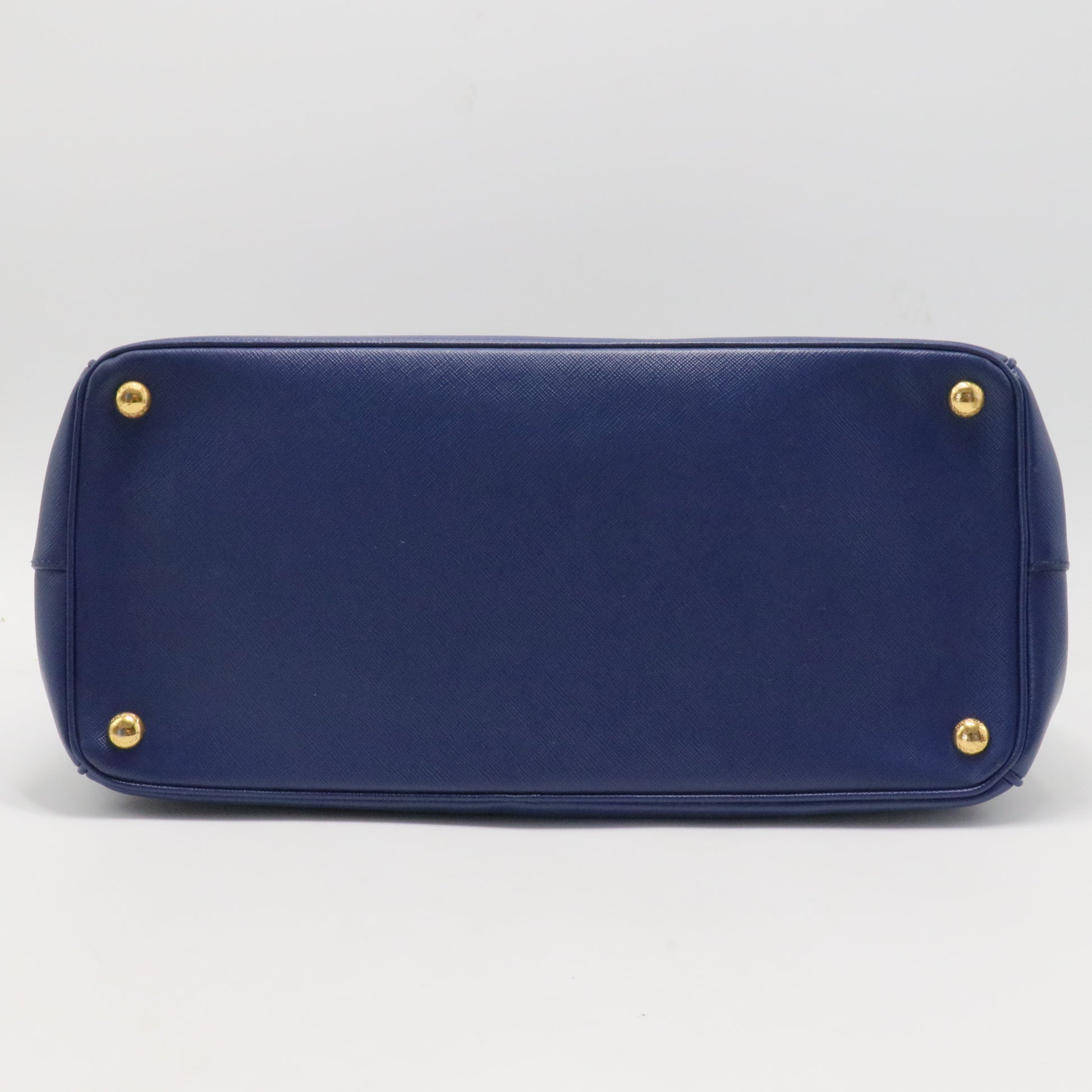 Cuir Double Tote Saffiano Leather Large