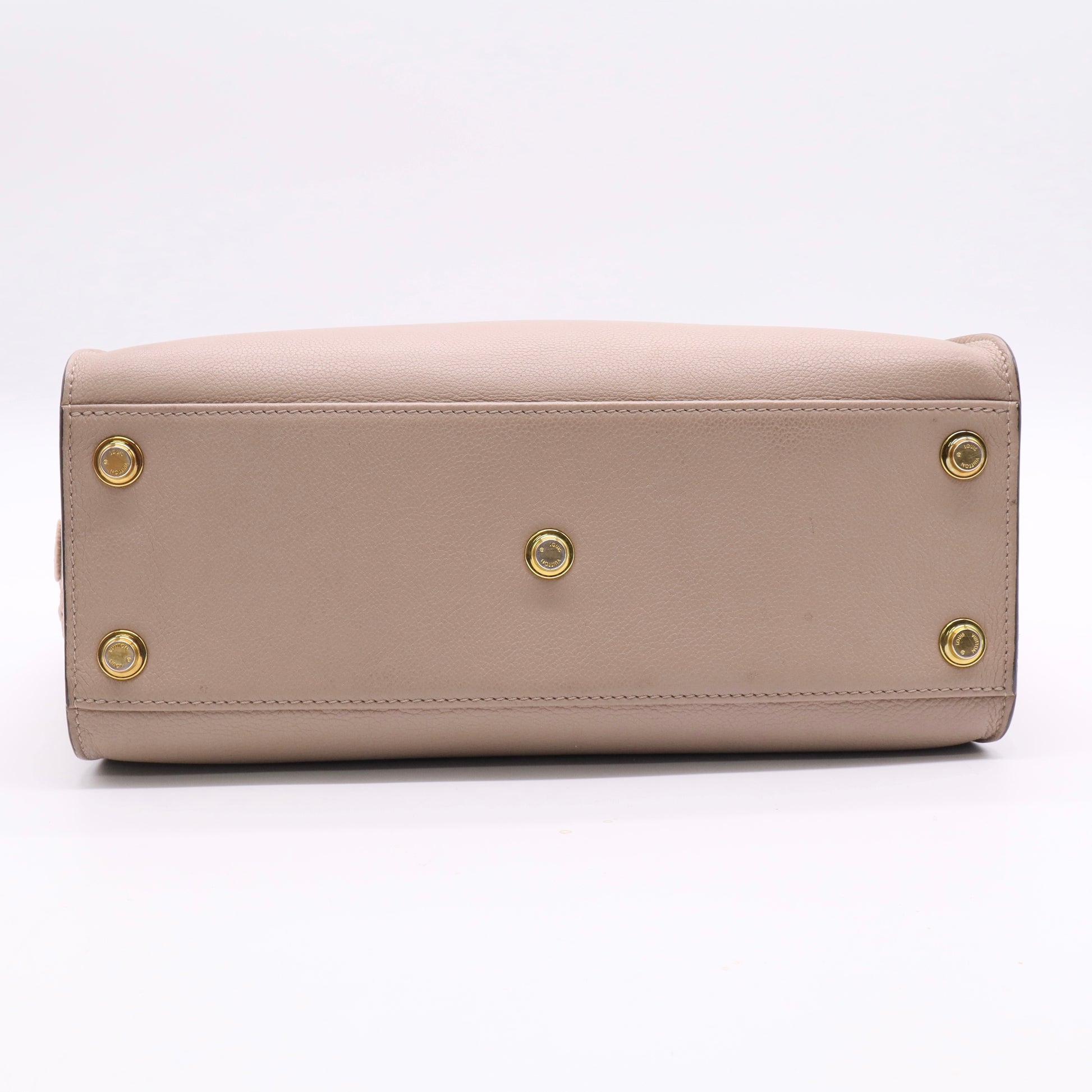 Louis Vuitton Galet Grained Leather Tufted On My Side Bag twins