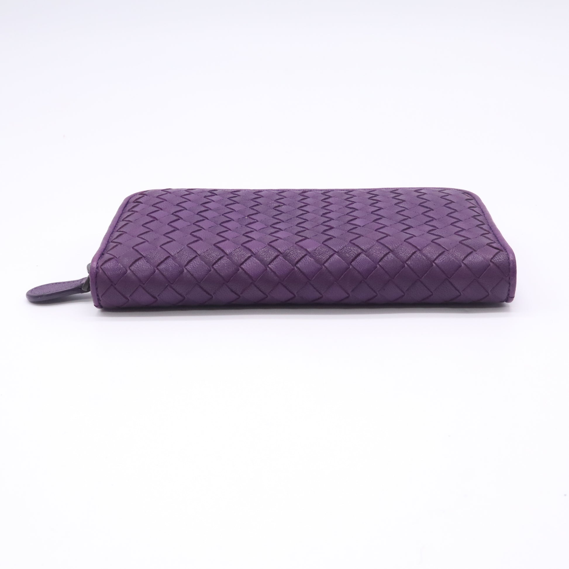 Bottega Veneta Intrecciato Nappa Zip-Around Long Wallet W22715