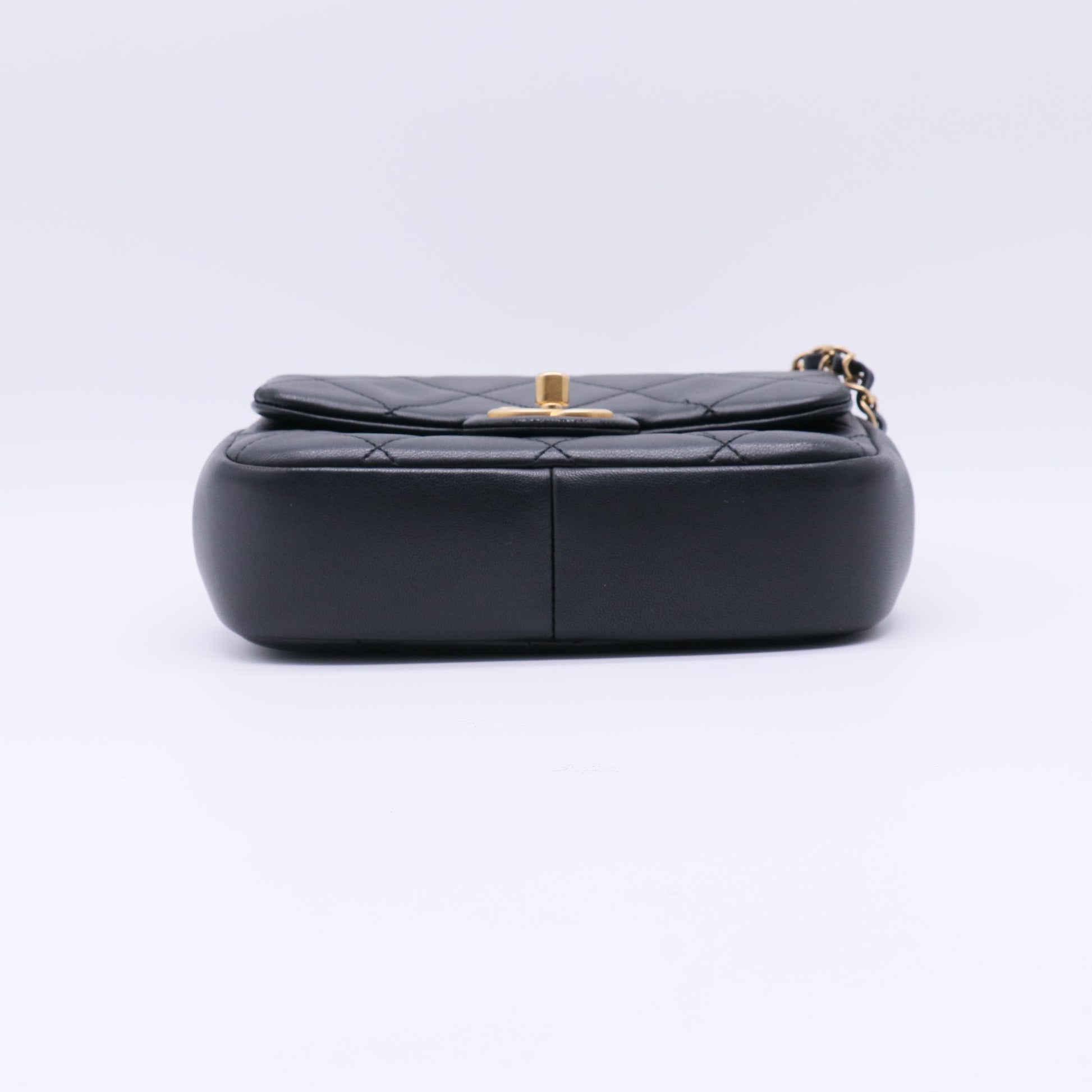 In The Loop Flap Bag Quilted Lambskin Small B22241