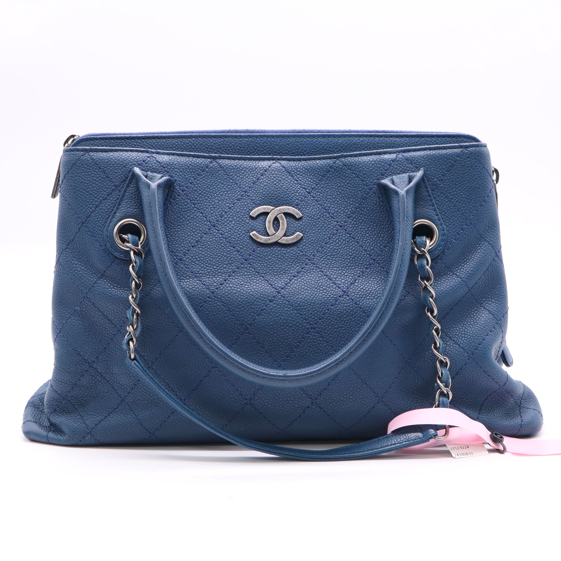 Chanel Grained Vegetal Calfskin twins