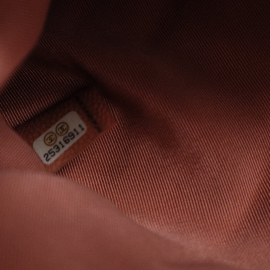 Charm O Case Pouch Chevron Lambskin Medium Twins LDJ3050