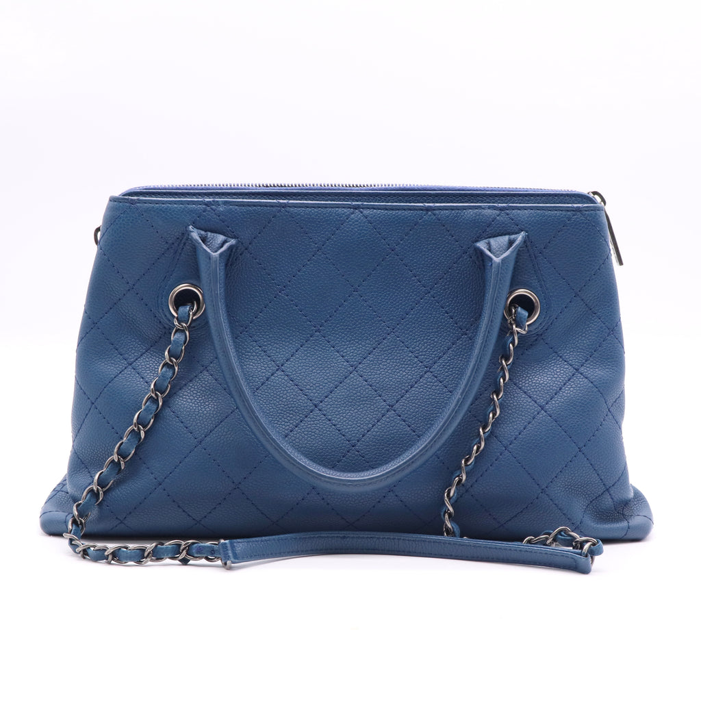 Chanel Grained Vegetal Calfskin twins
