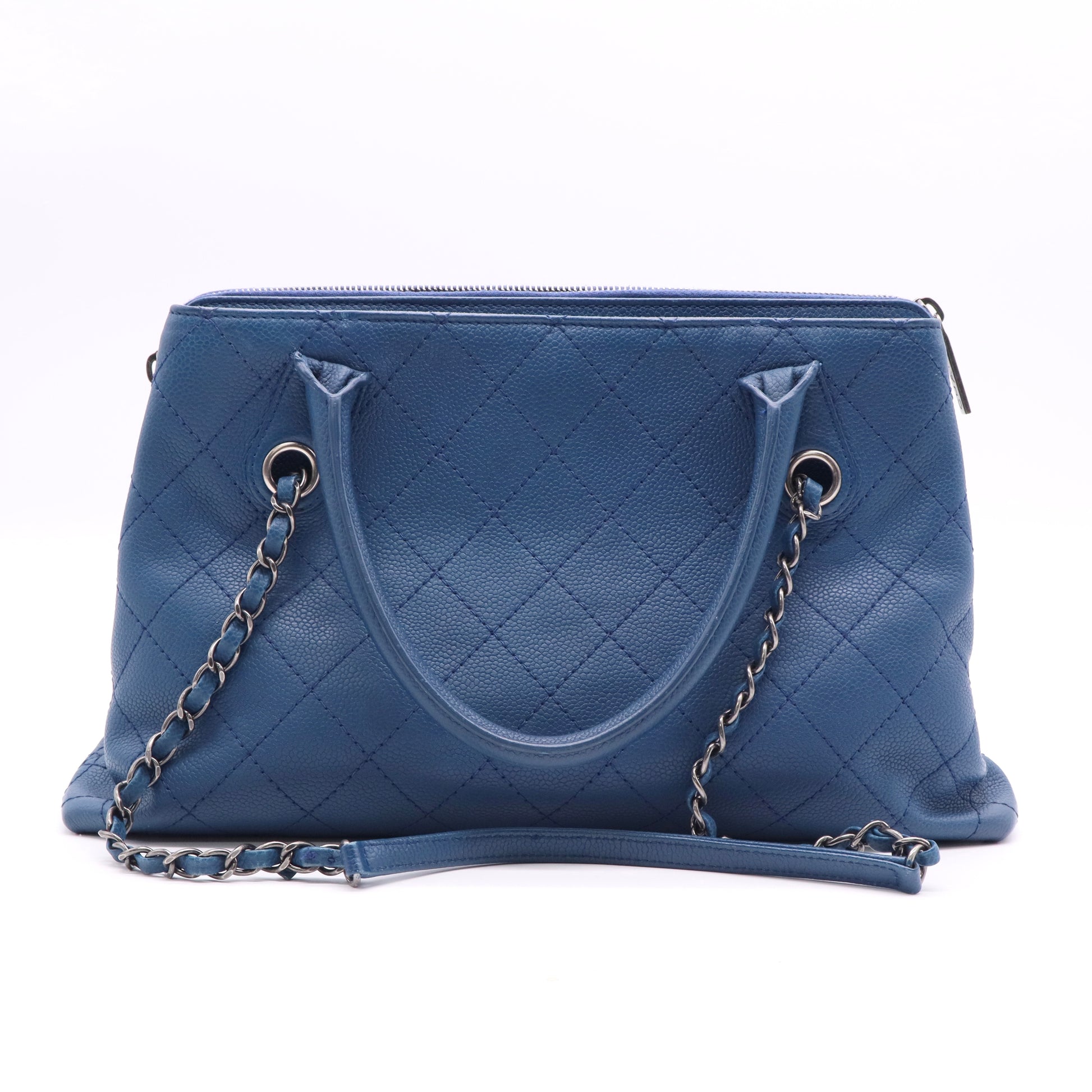 Chanel Grained Vegetal Calfskin twins