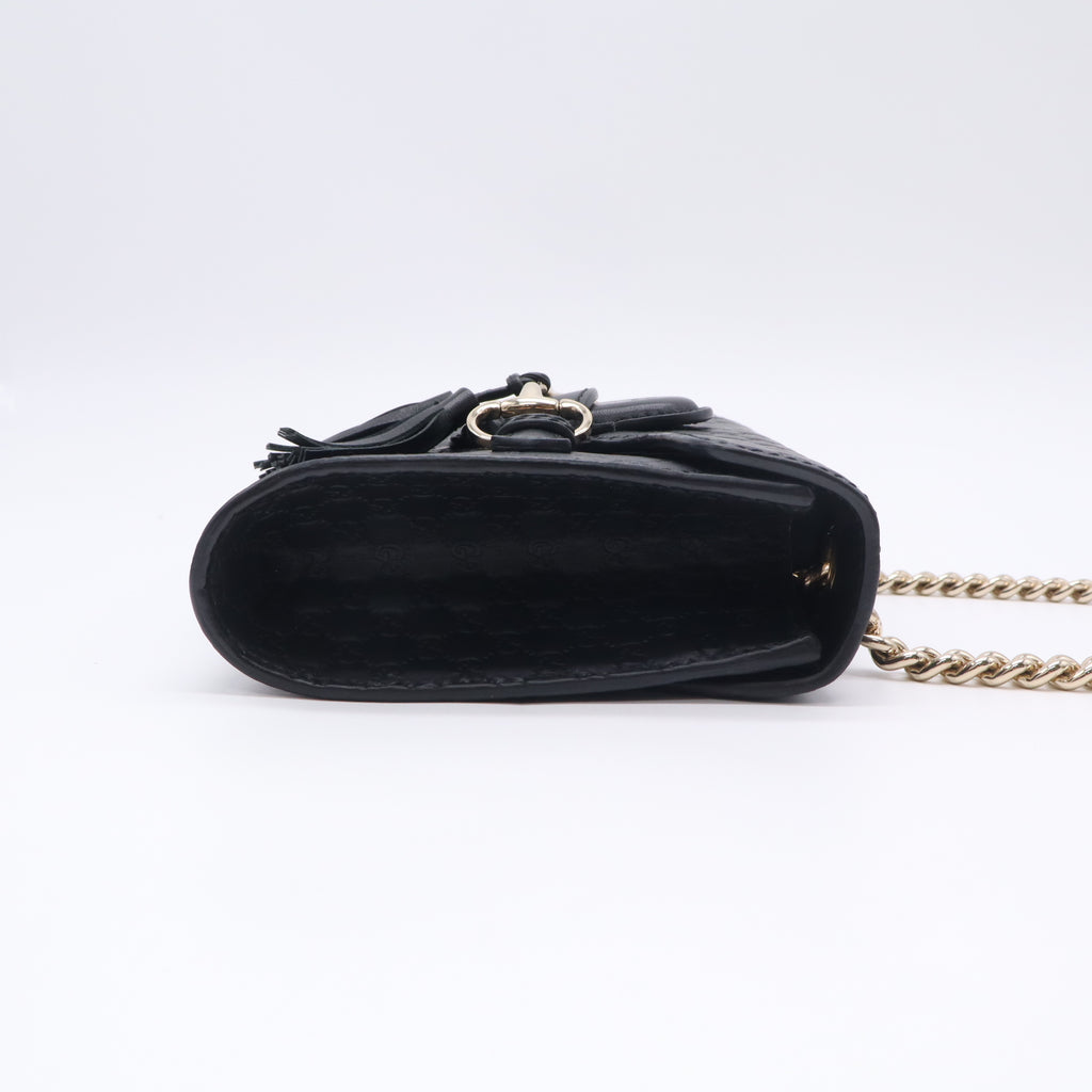 Gucci Mini Microguccissima Emily Crossbody Bag B23509
