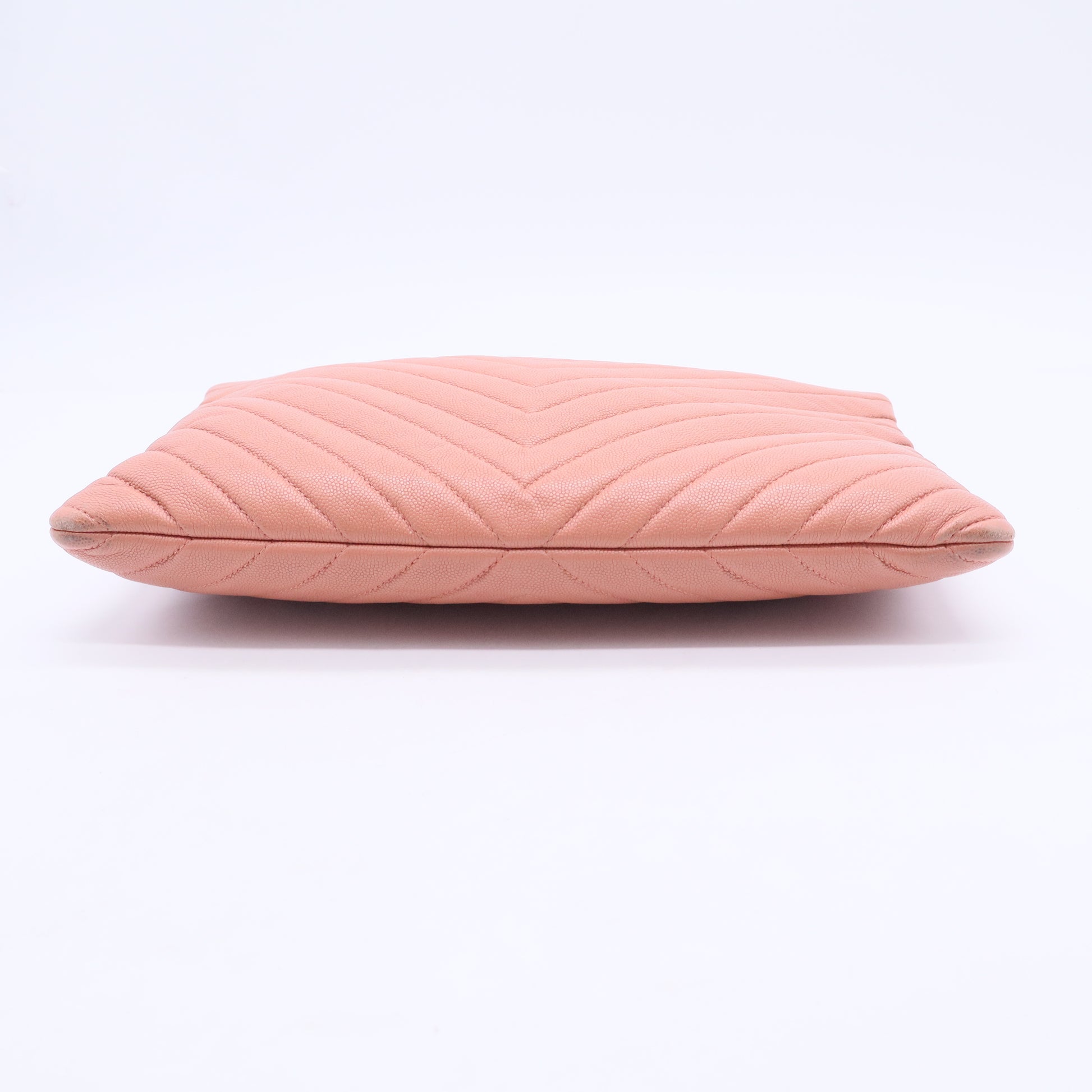 Charm O Case Pouch Chevron Lambskin Medium Twins LDJ3050