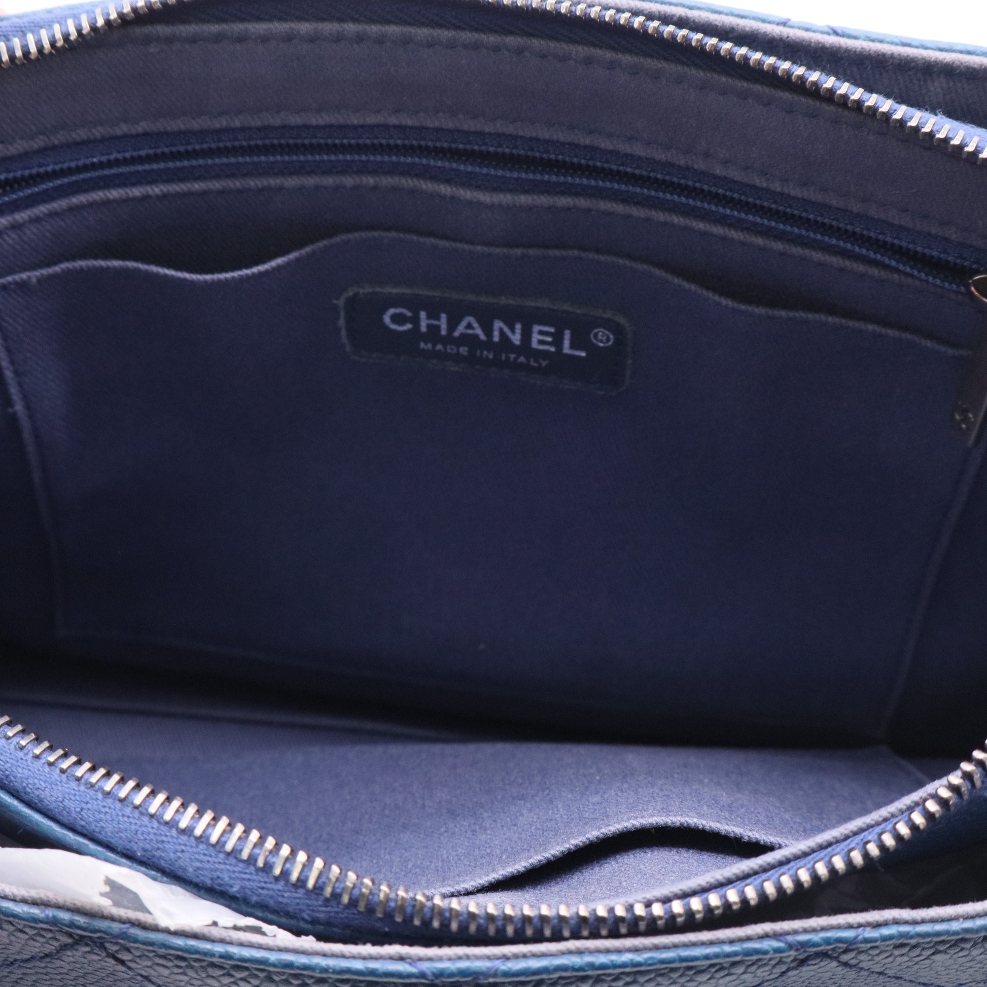 Chanel Grained Vegetal Calfskin twins