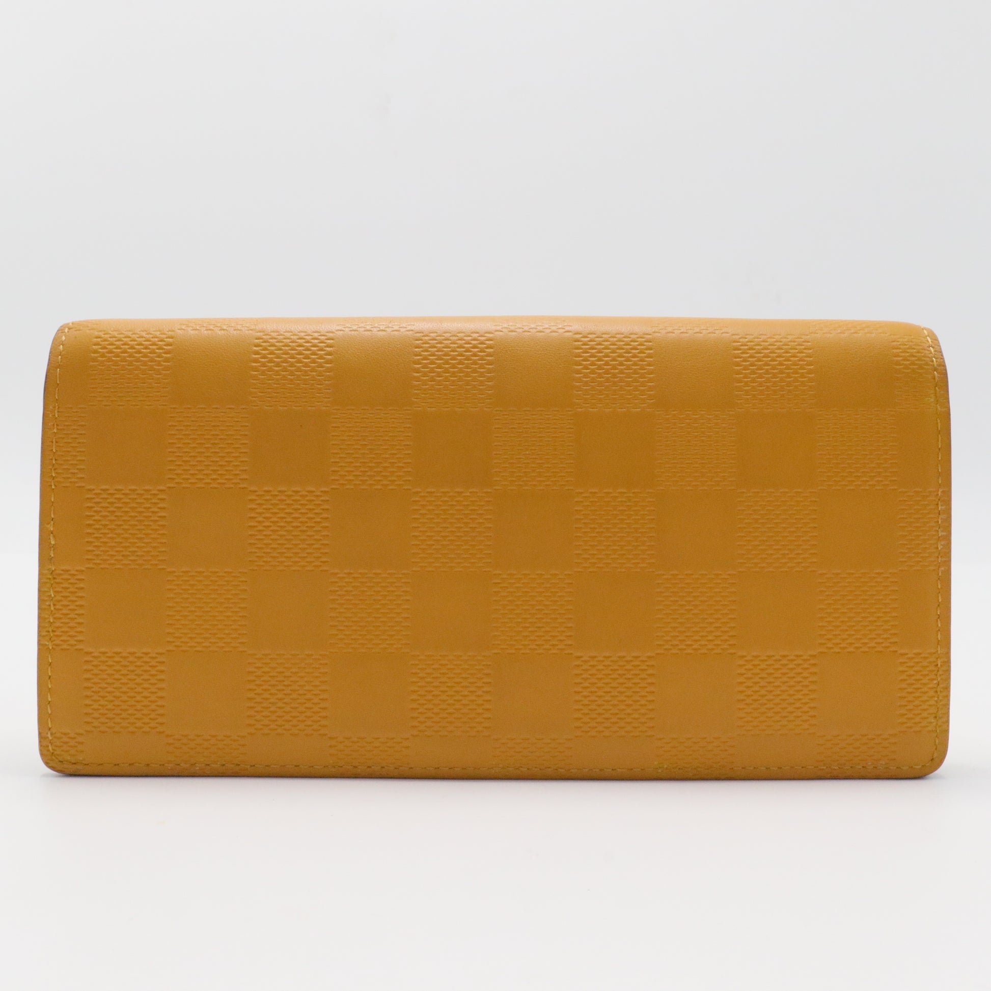 Brazza Wallet Damier Graphite Yellow