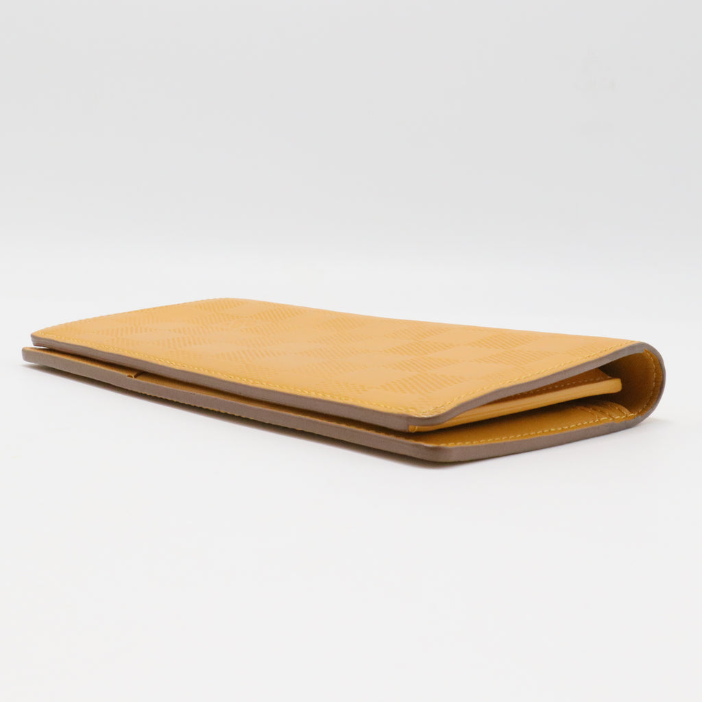 Brazza Wallet Damier Graphite Yellow