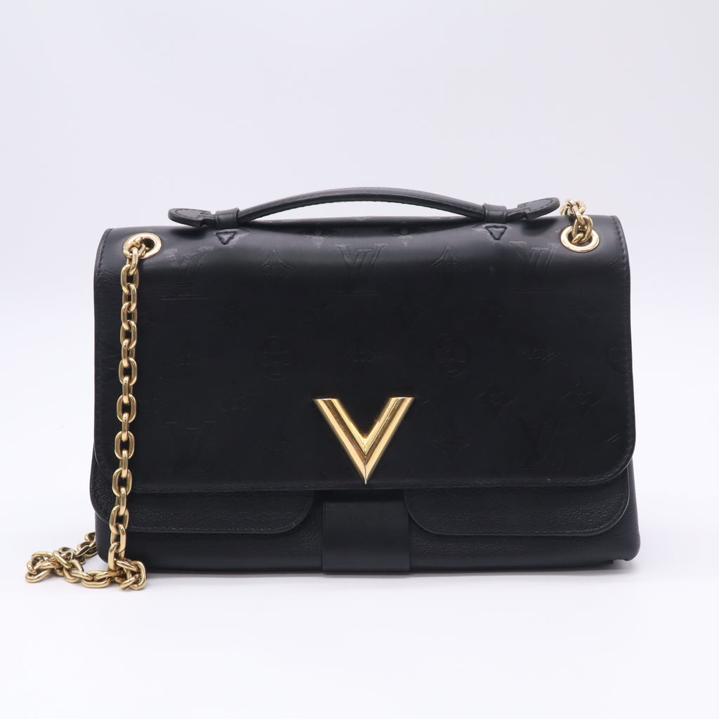 Louis Vuitton Monogram Cuir Plume Écume Very Chain Bag B23339