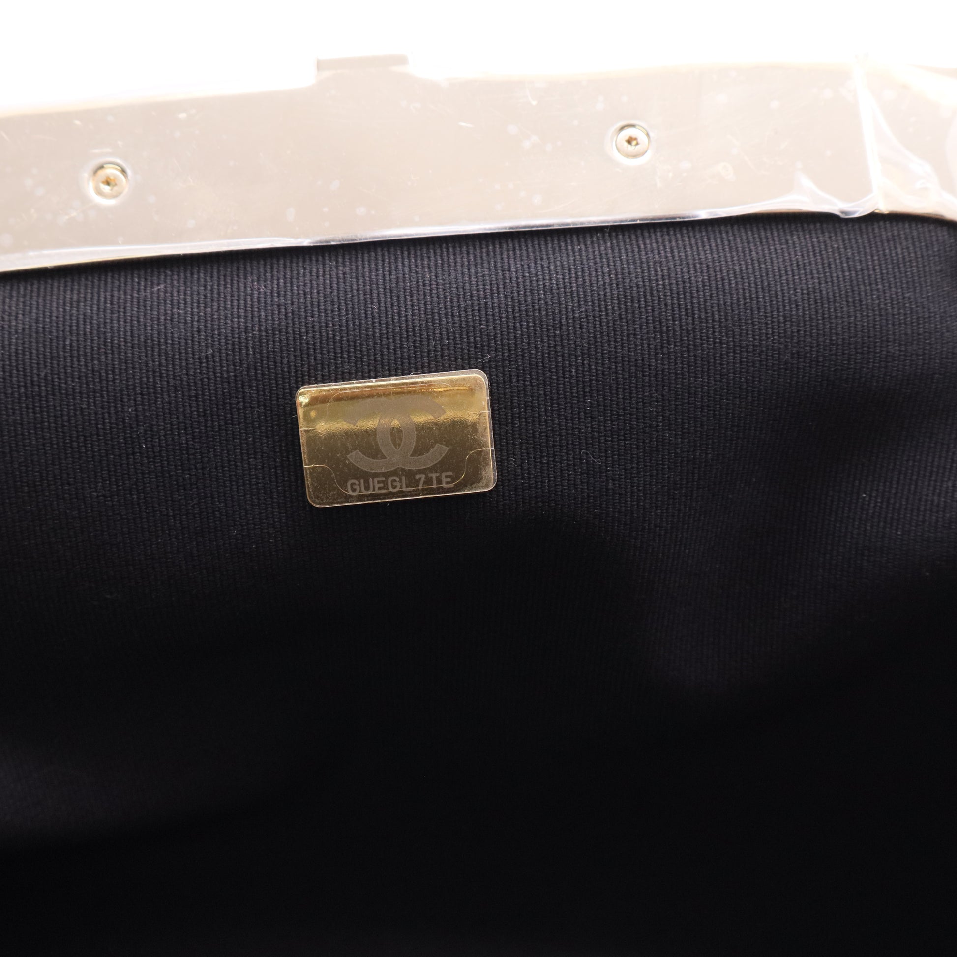 Chanel Leather Matelasse Shoulder Bag Black twins
