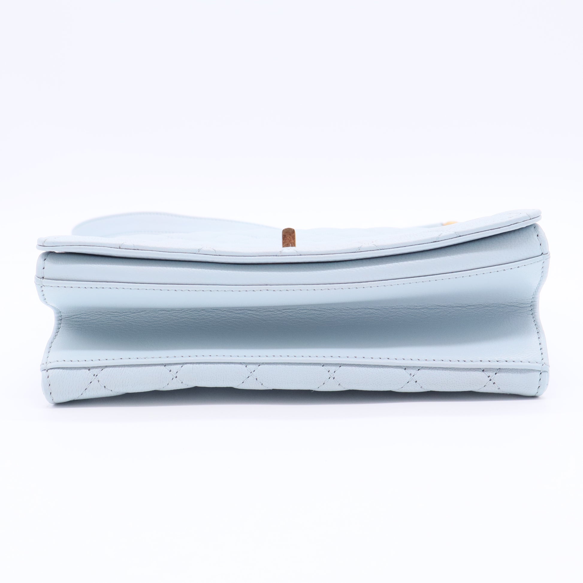 Rita Top Handle Flap Bag Quilted Goatskin Small