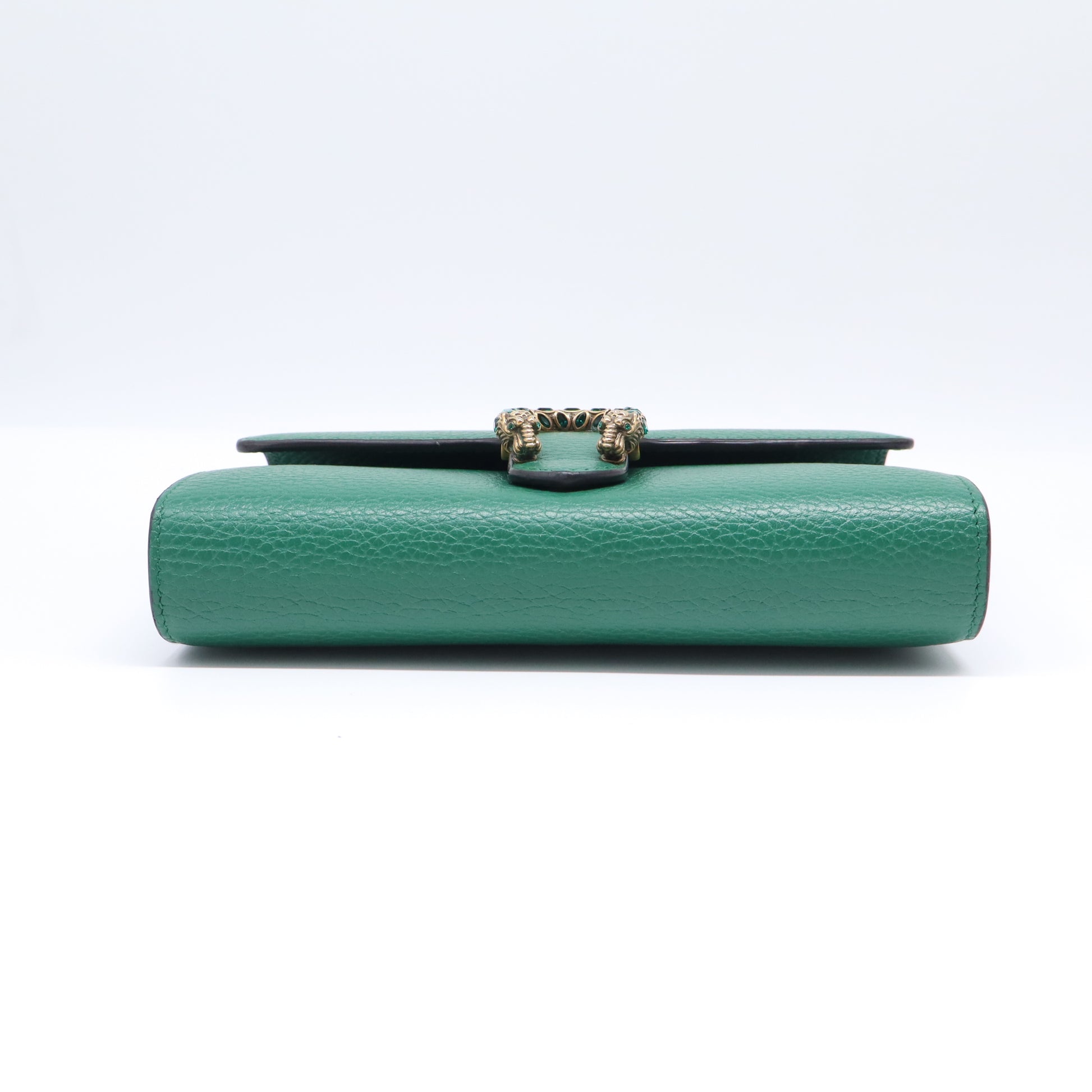 Gucci Dionysus Textured Leather Chain Wallet W21636