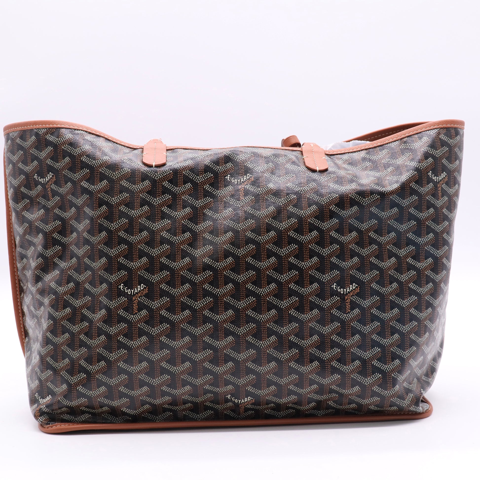 Goyard Black Saint Louis PM Tote Bag twins
