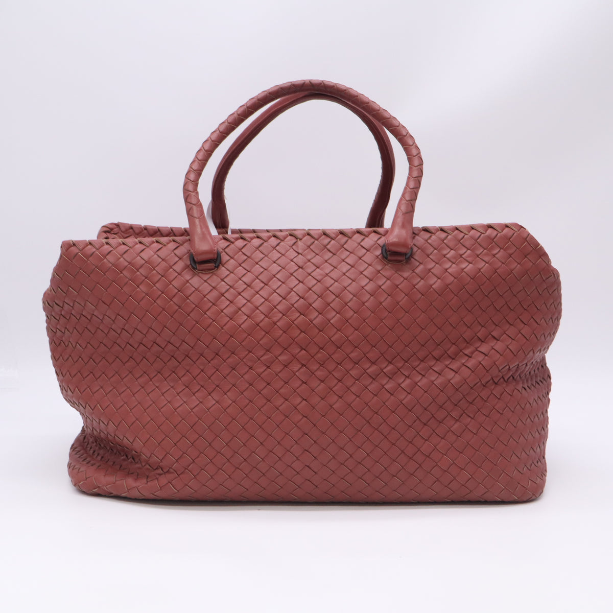 Nappa Intrecciato Brick Tote B24069