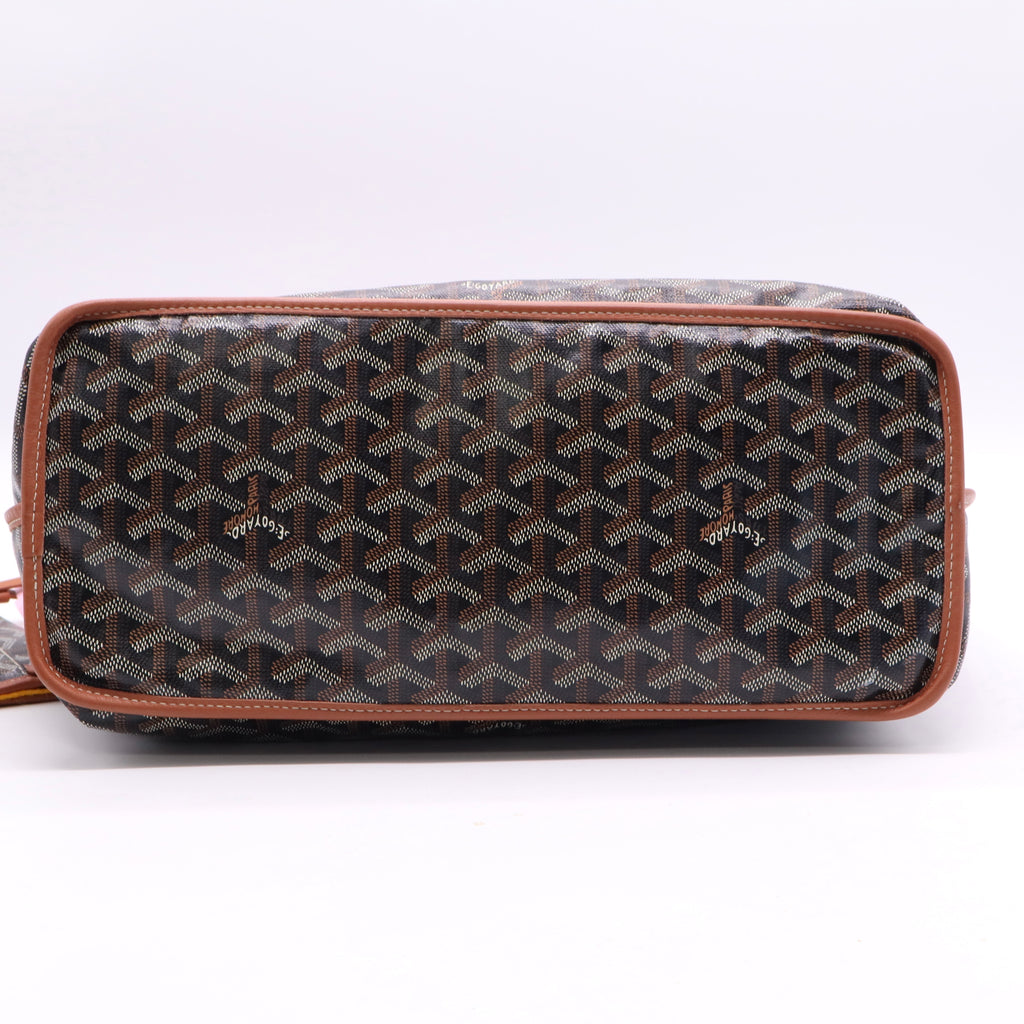 Goyard Black Saint Louis PM Tote Bag twins