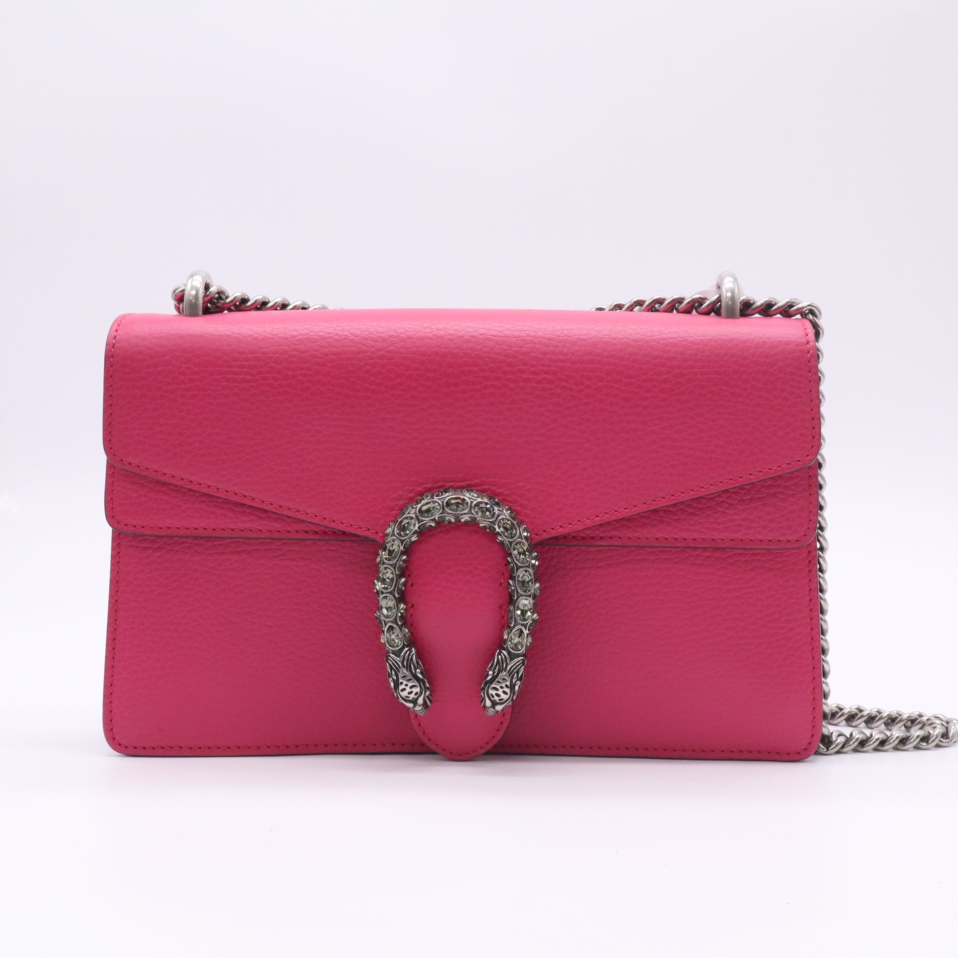 Gucci Dollar Calfskin Crystal Small Dionysus Shoulder Bag B23436