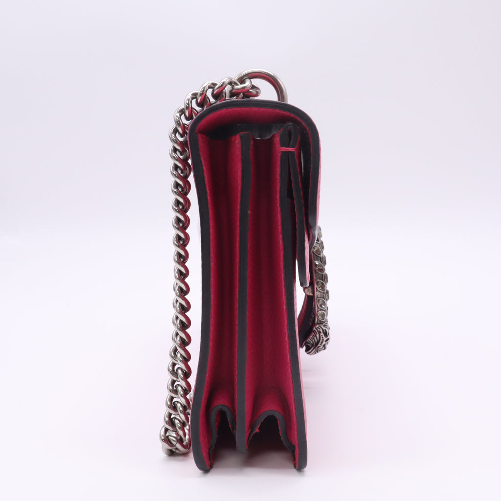 Gucci Dollar Calfskin Crystal Small Dionysus Shoulder Bag B23436