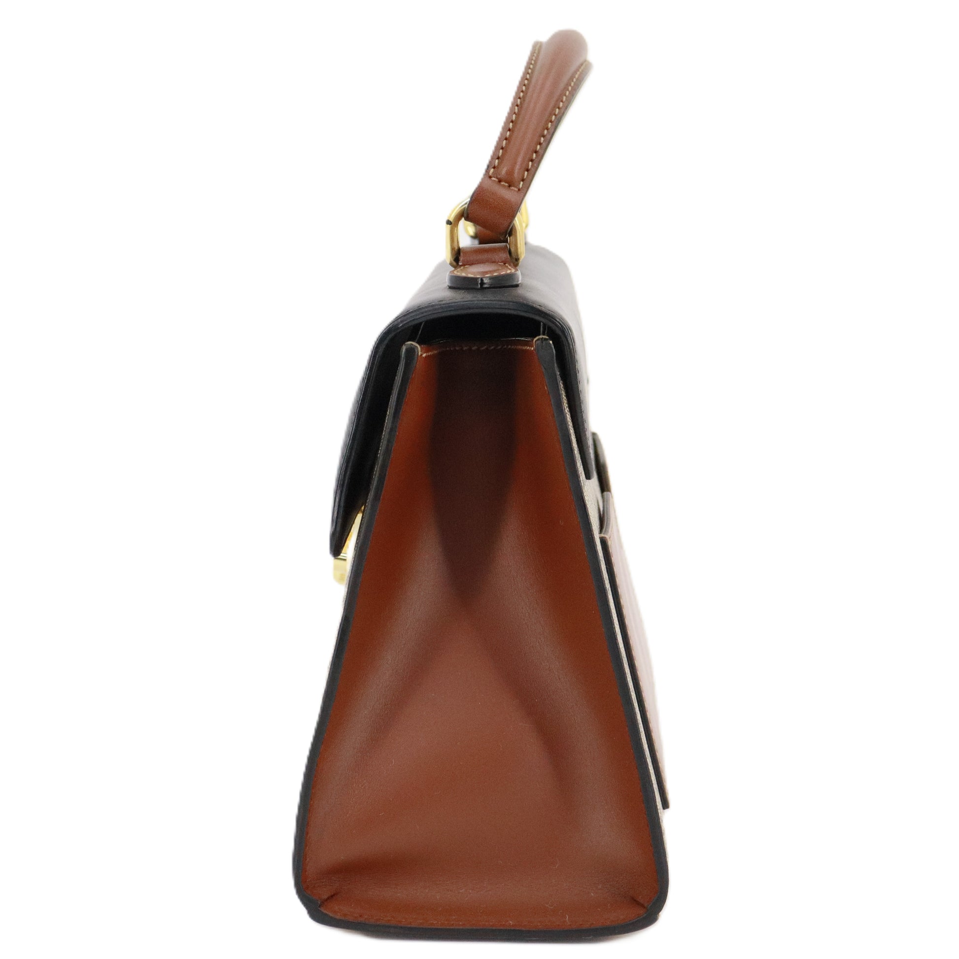 Padlock Shoulder Bag GG Coated Canvas and Leather Medium