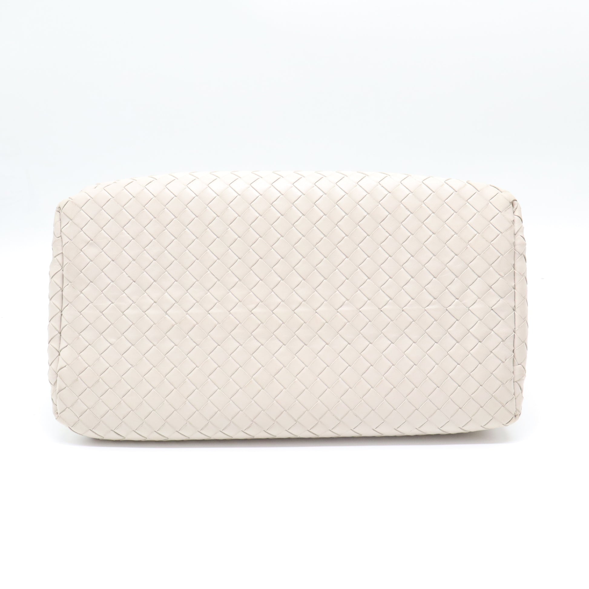 Nappa Intrecciato Small Roma Tote Topazio B22278