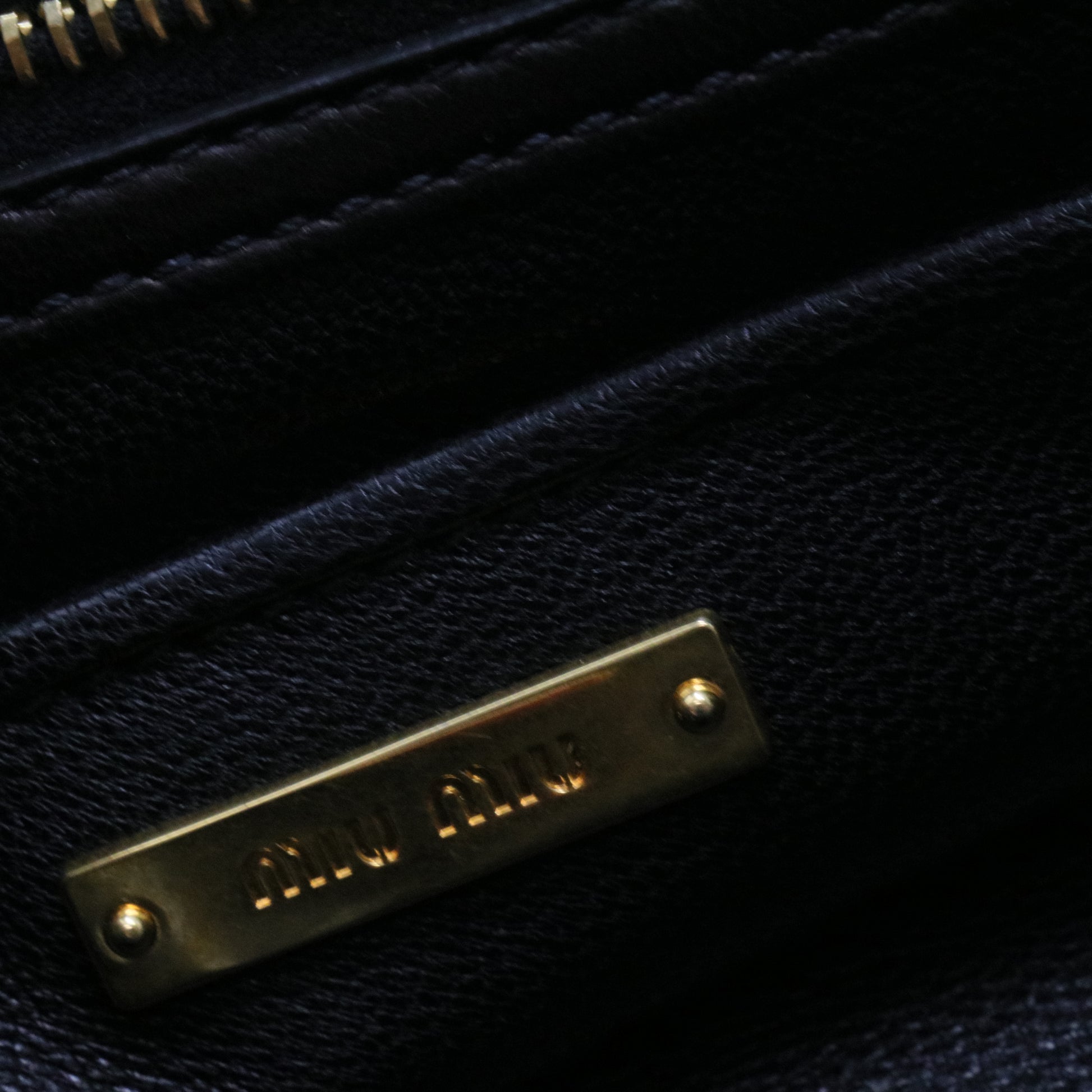 Miu Miu Biker Nappa