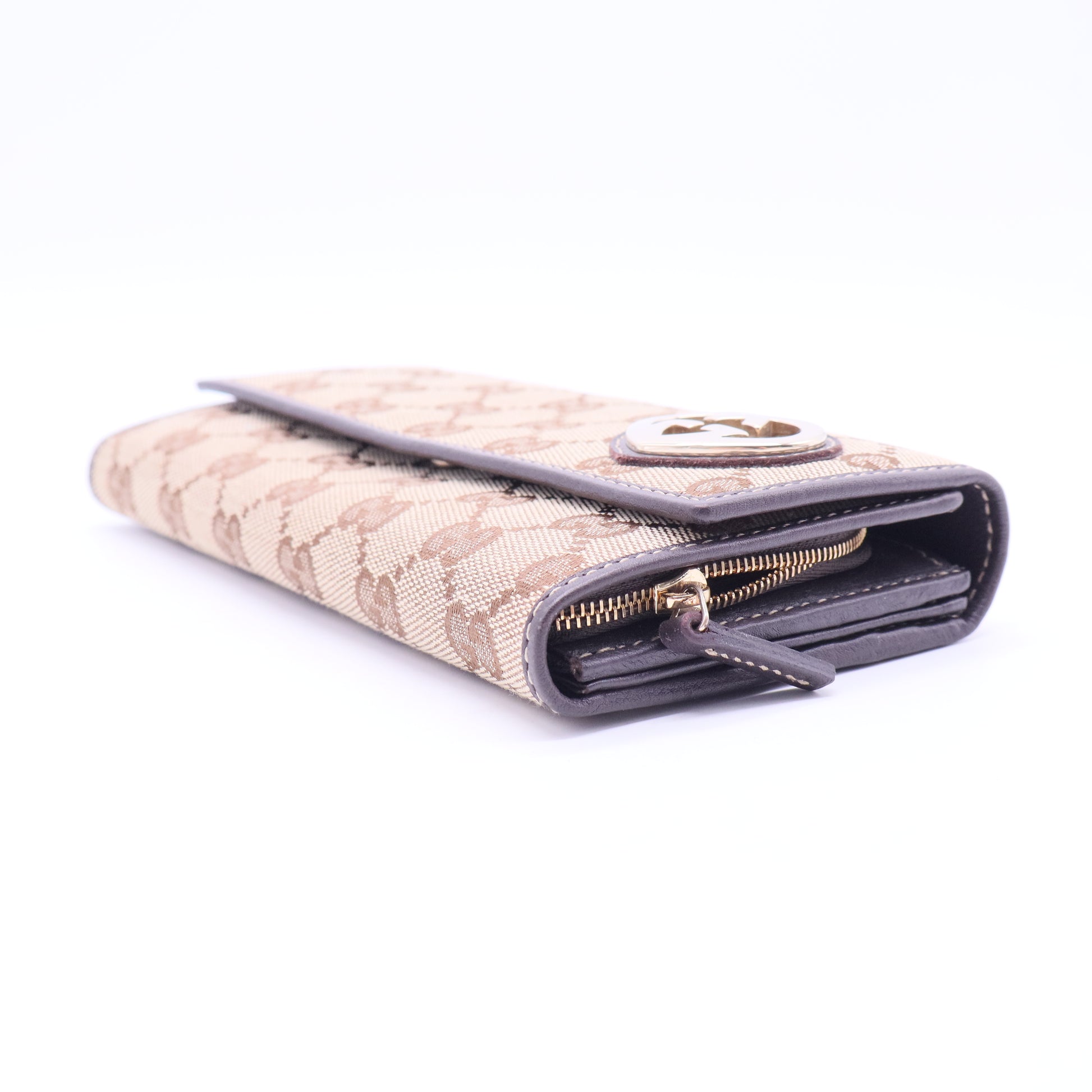Lovely Heart Continental Wallet GG Canvas TWINS W20366