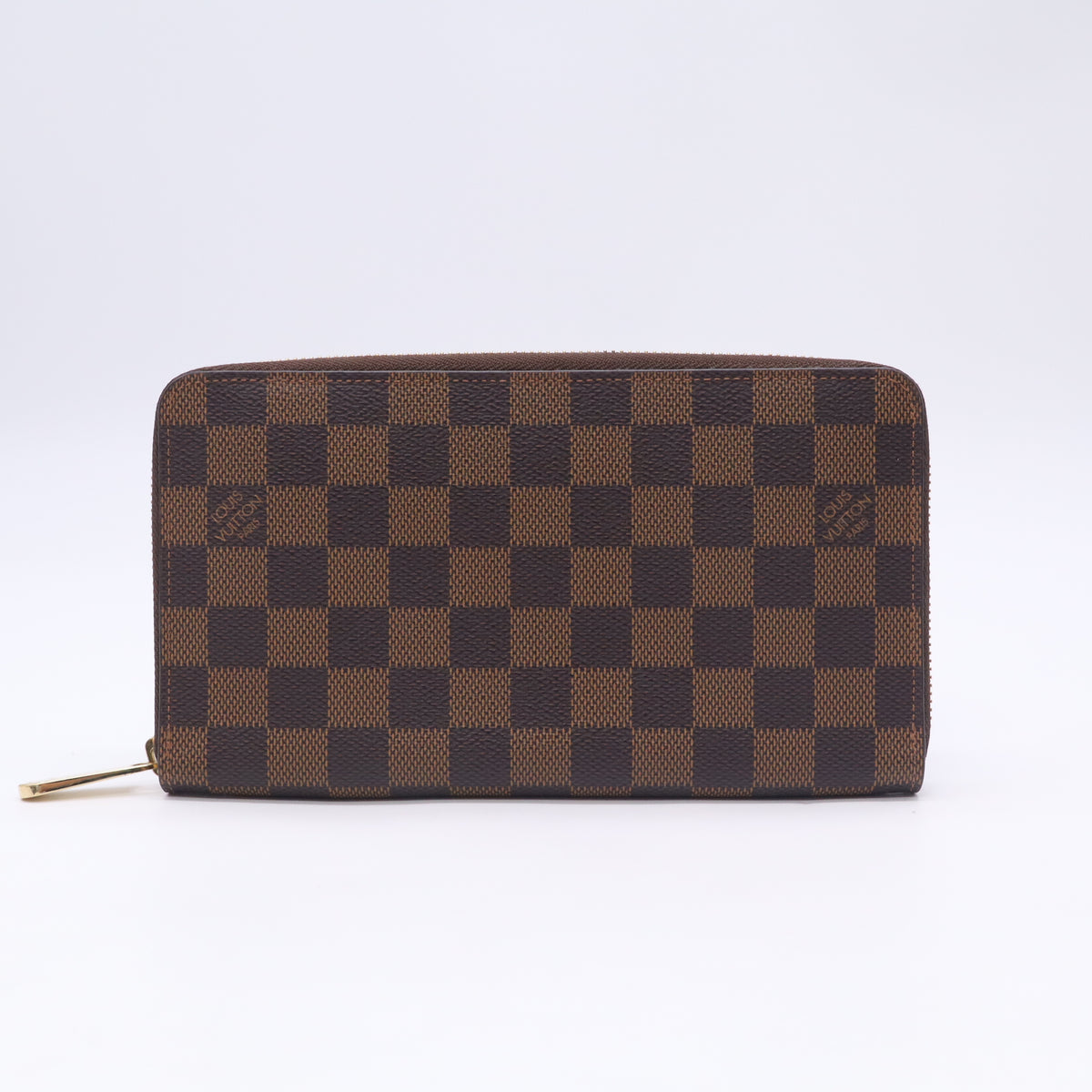 Damier Ebene Zippy Organizer Wallet W23144