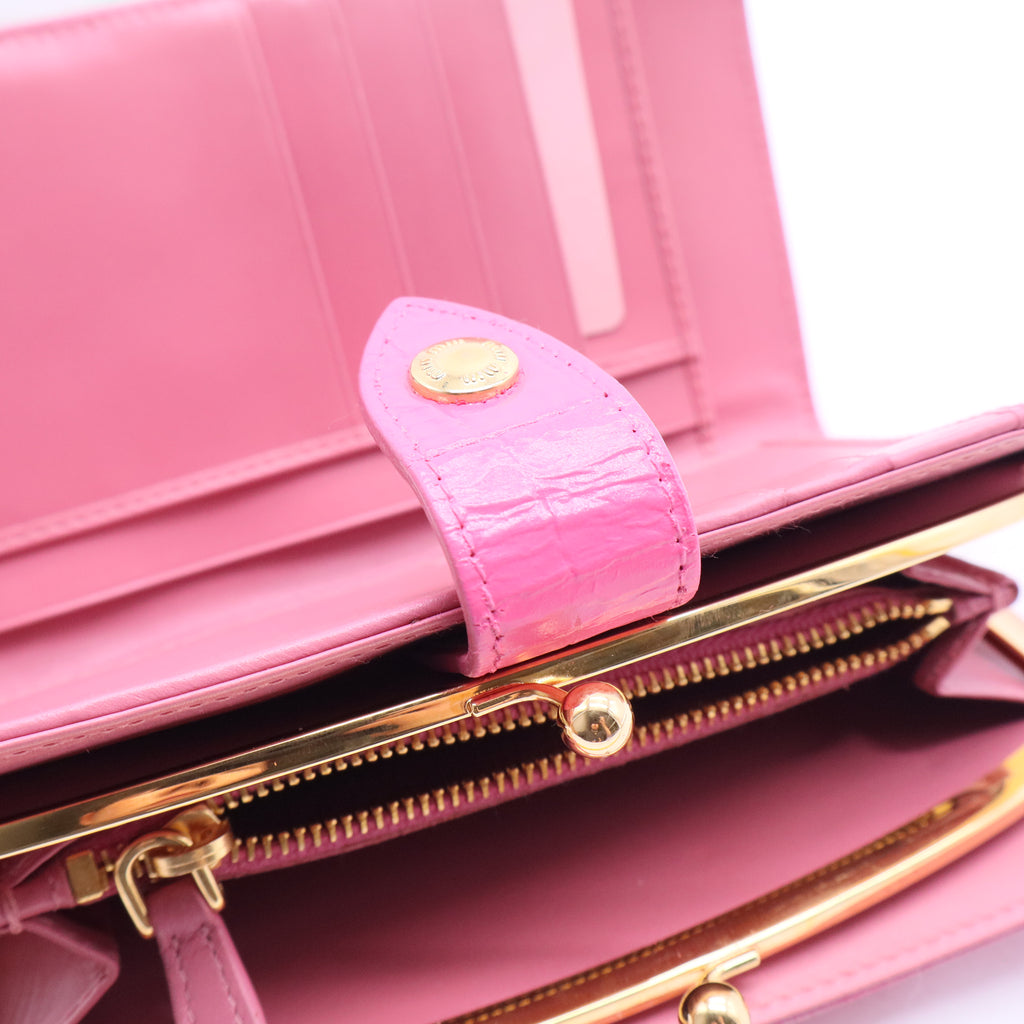 Crocodile French Purse wallent twins W10613