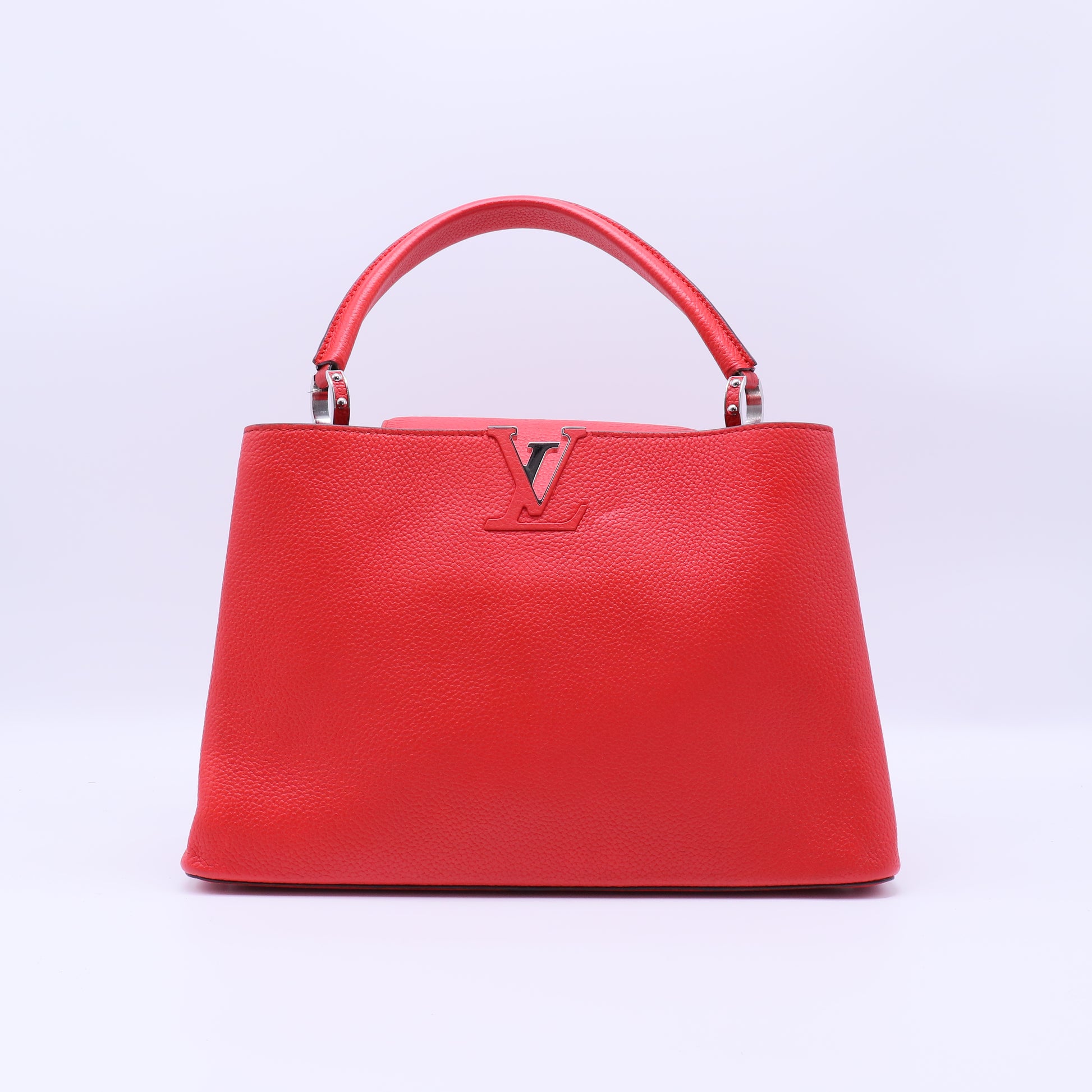 Python-Trimmed Taurillon Capucines BB B21846