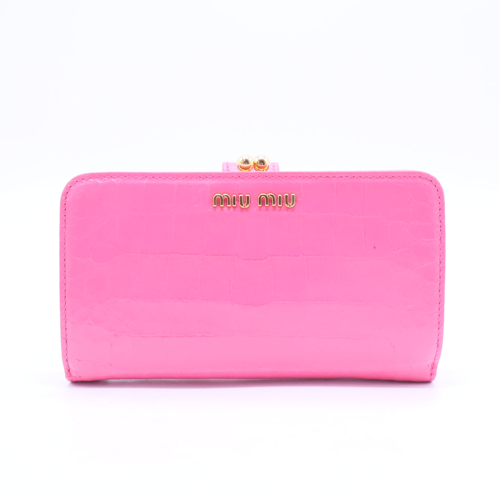 Crocodile French Purse wallent twins W10613