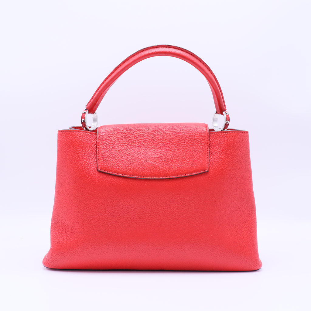 Python-Trimmed Taurillon Capucines BB B21846