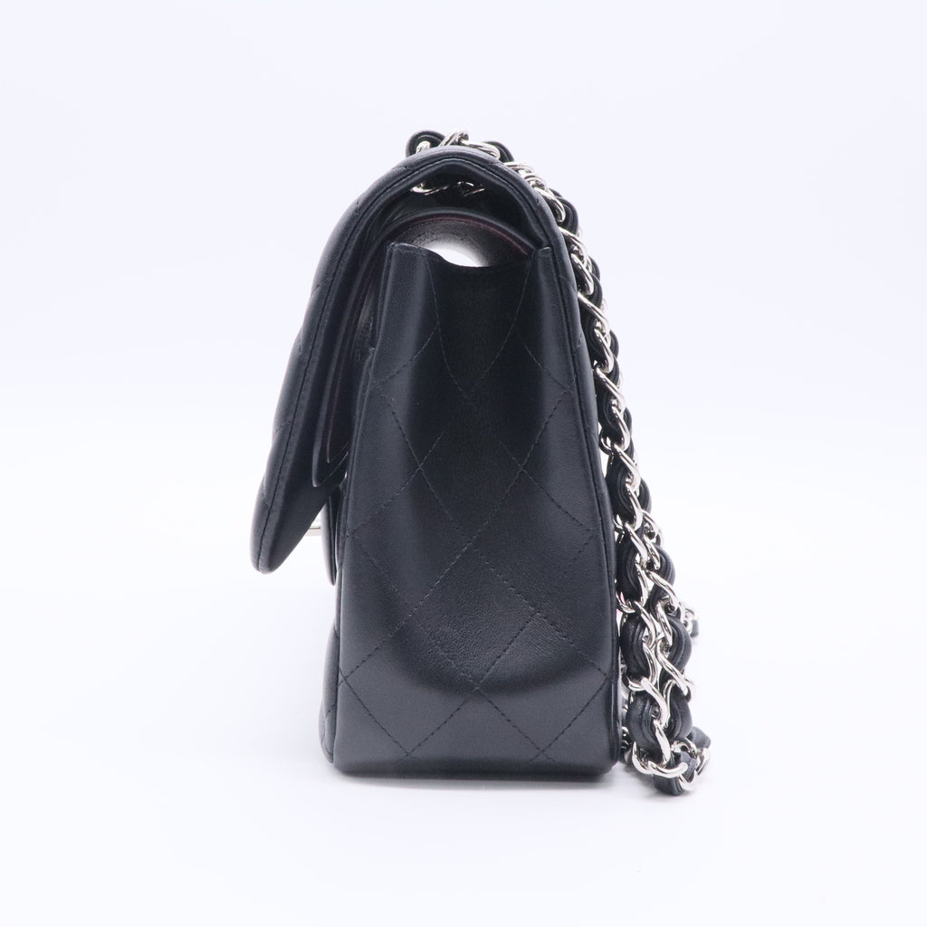 Classic Double Flap Bag Quilted Lambskin Jumbo Twins