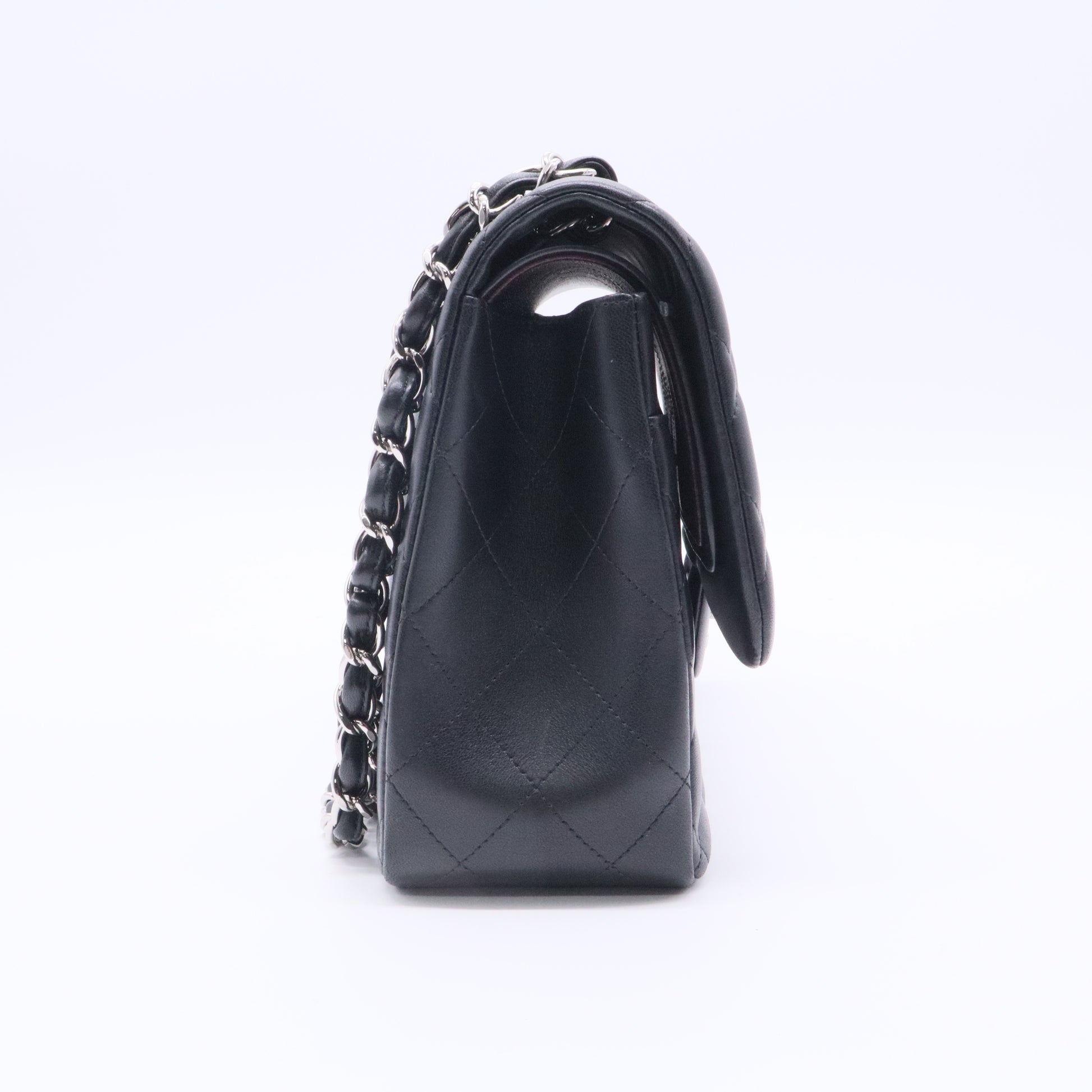 Classic Double Flap Bag Quilted Lambskin Jumbo Twins