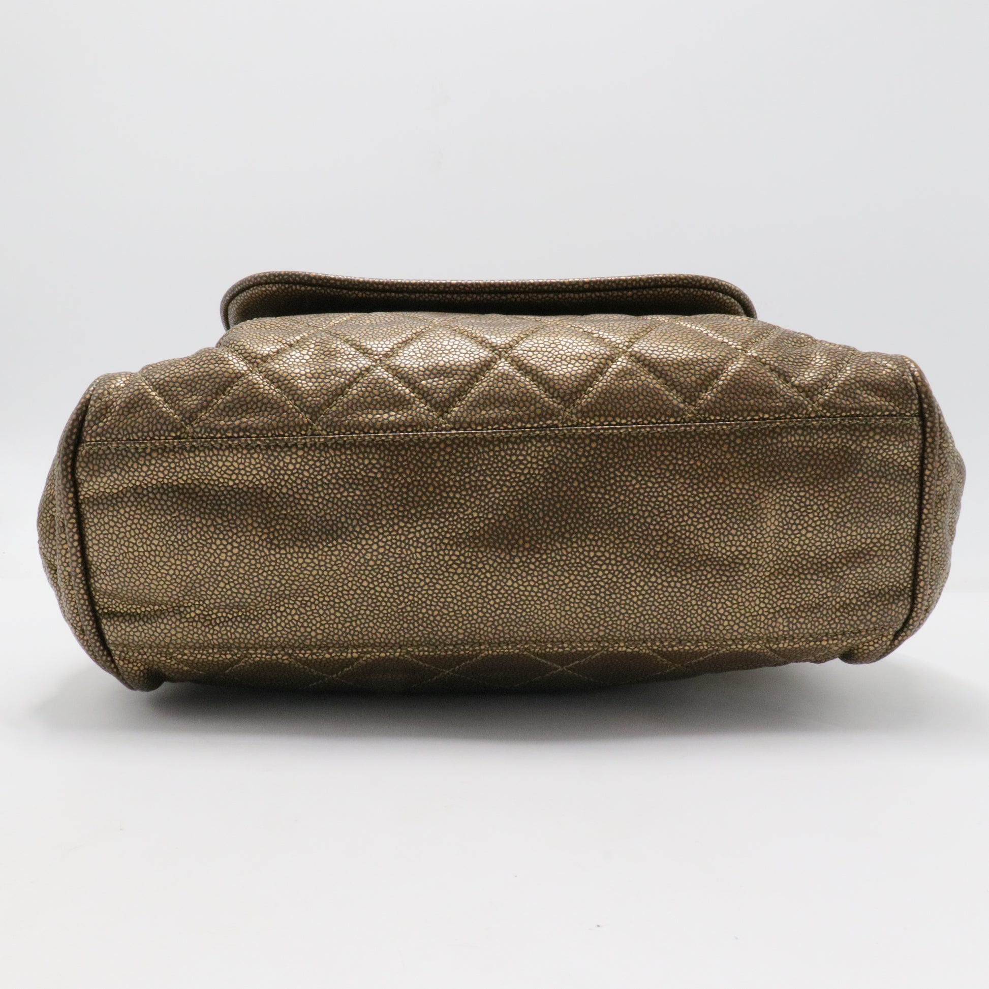 Timeless Accordion Flap Bag Quilted Caviar For Gisel