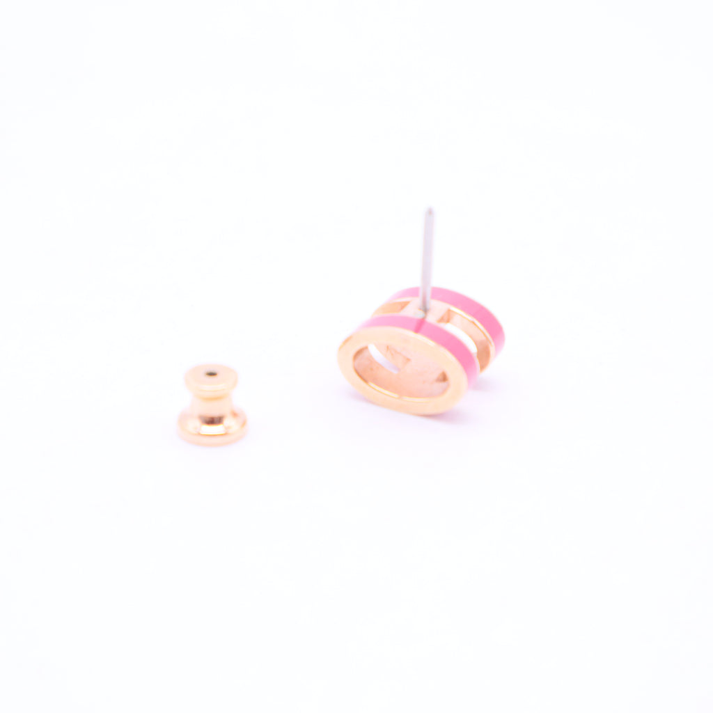 Pop H Stud Earrings twins w20378
