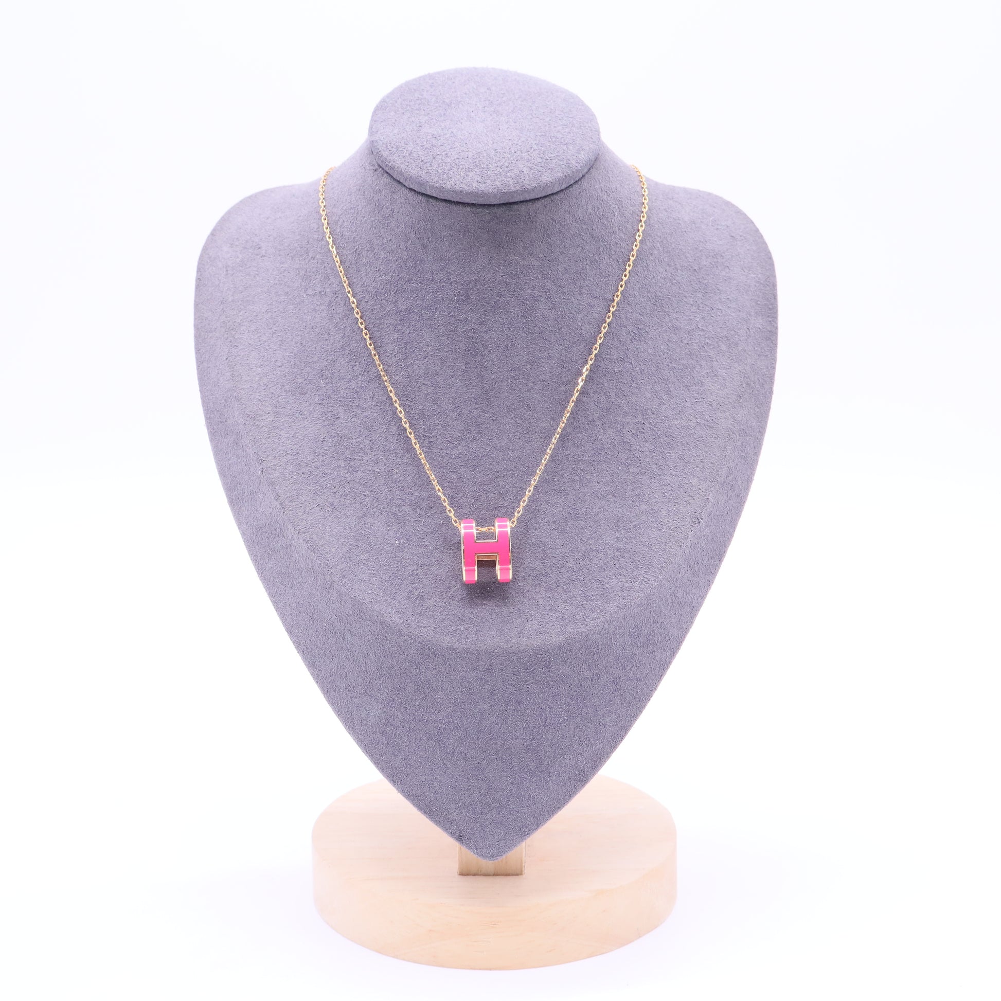 Pop H Pendant Necklace TWINS W20376