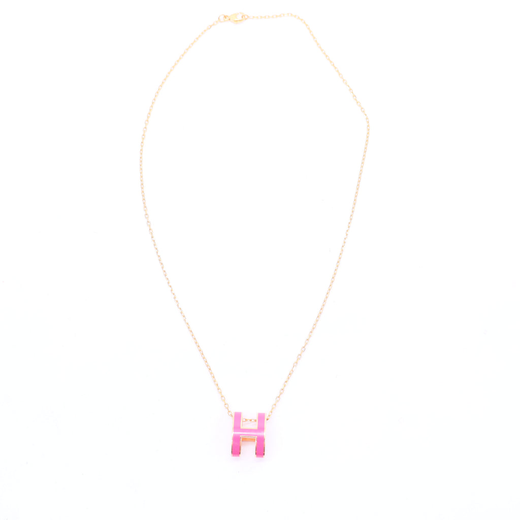 Pop H Pendant Necklace TWINS W20376