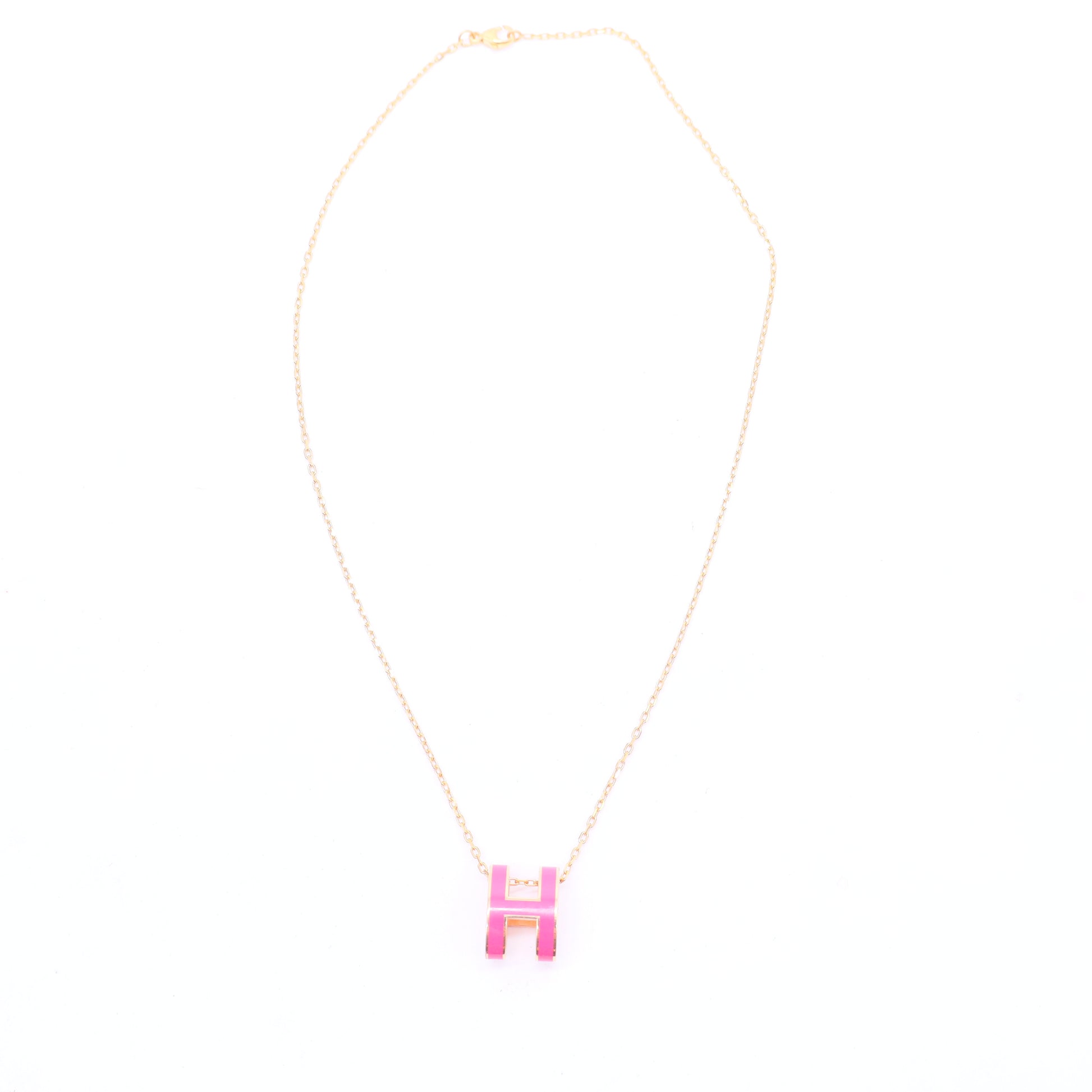 Pop H Pendant Necklace TWINS W20376