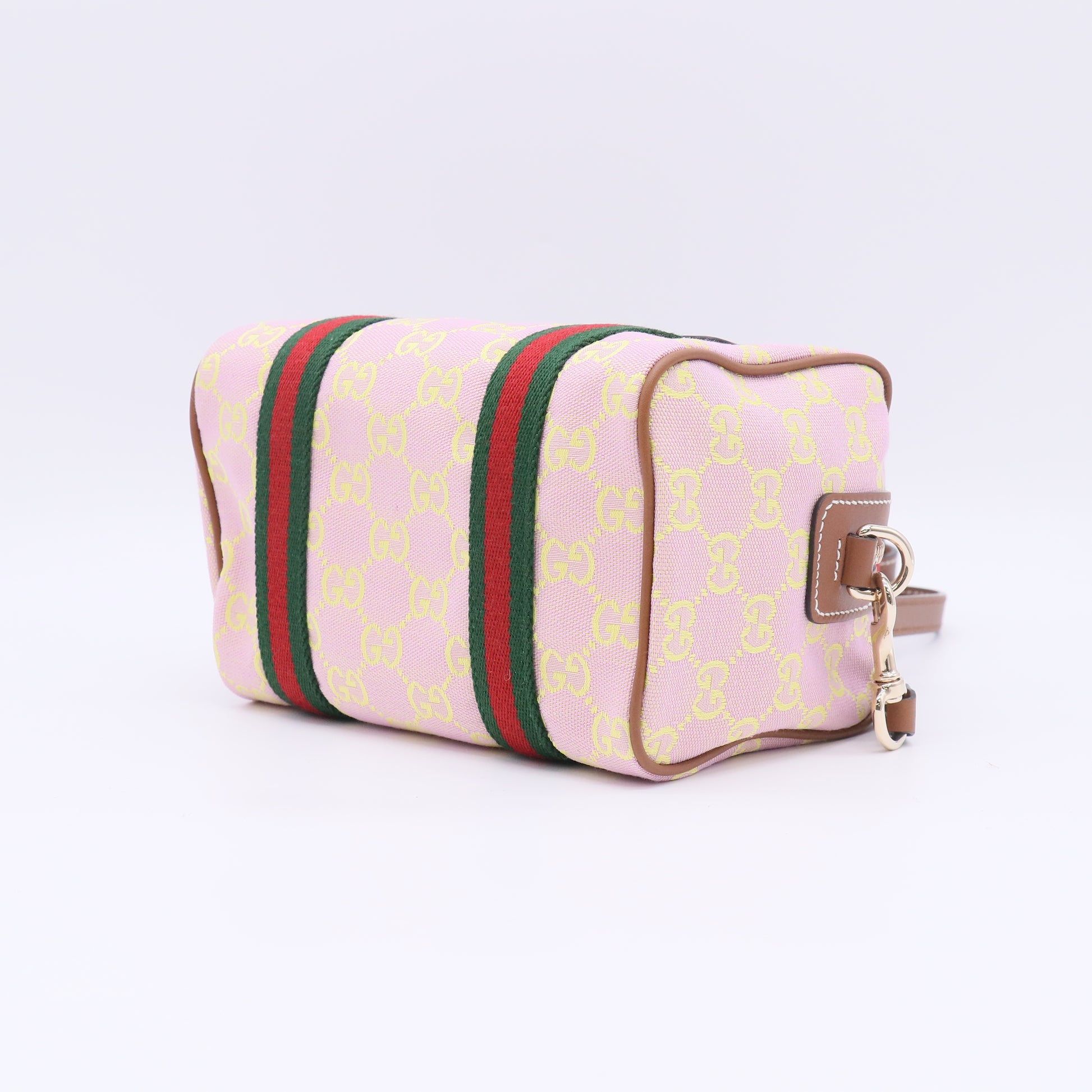 Gucci Gg Web Supreme Mini Canvas Shoulder Bag twins LDJ5046