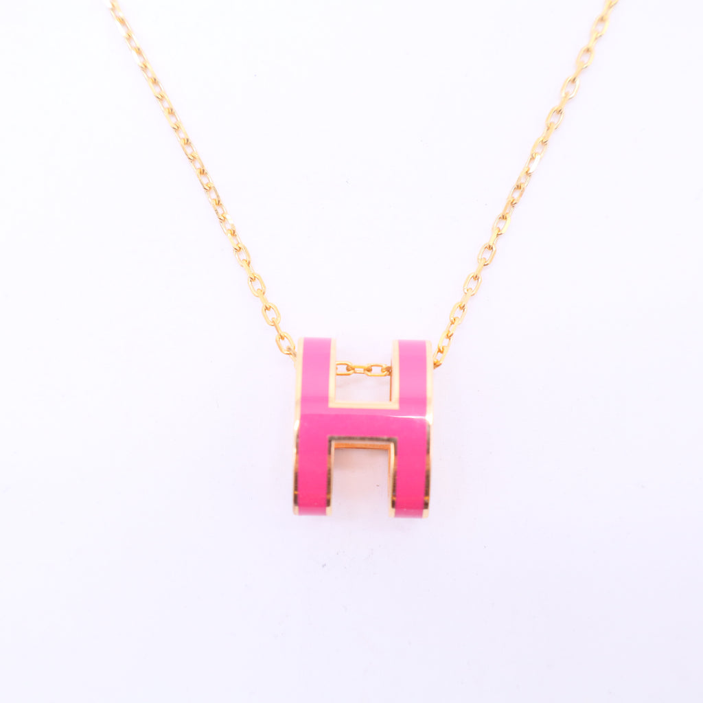 Pop H Pendant Necklace TWINS W20376