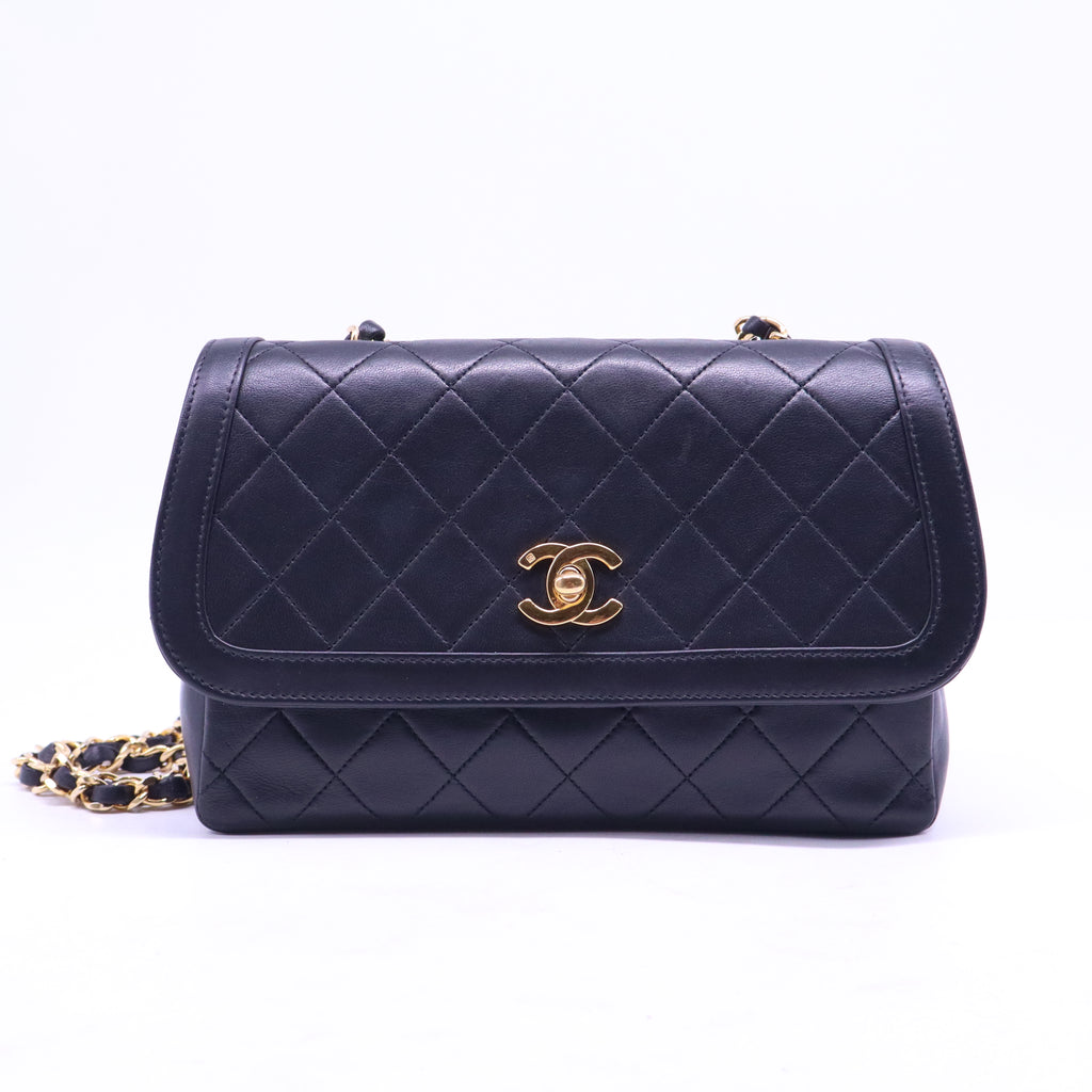 Vintage Quilted Single Flap Bag B21411