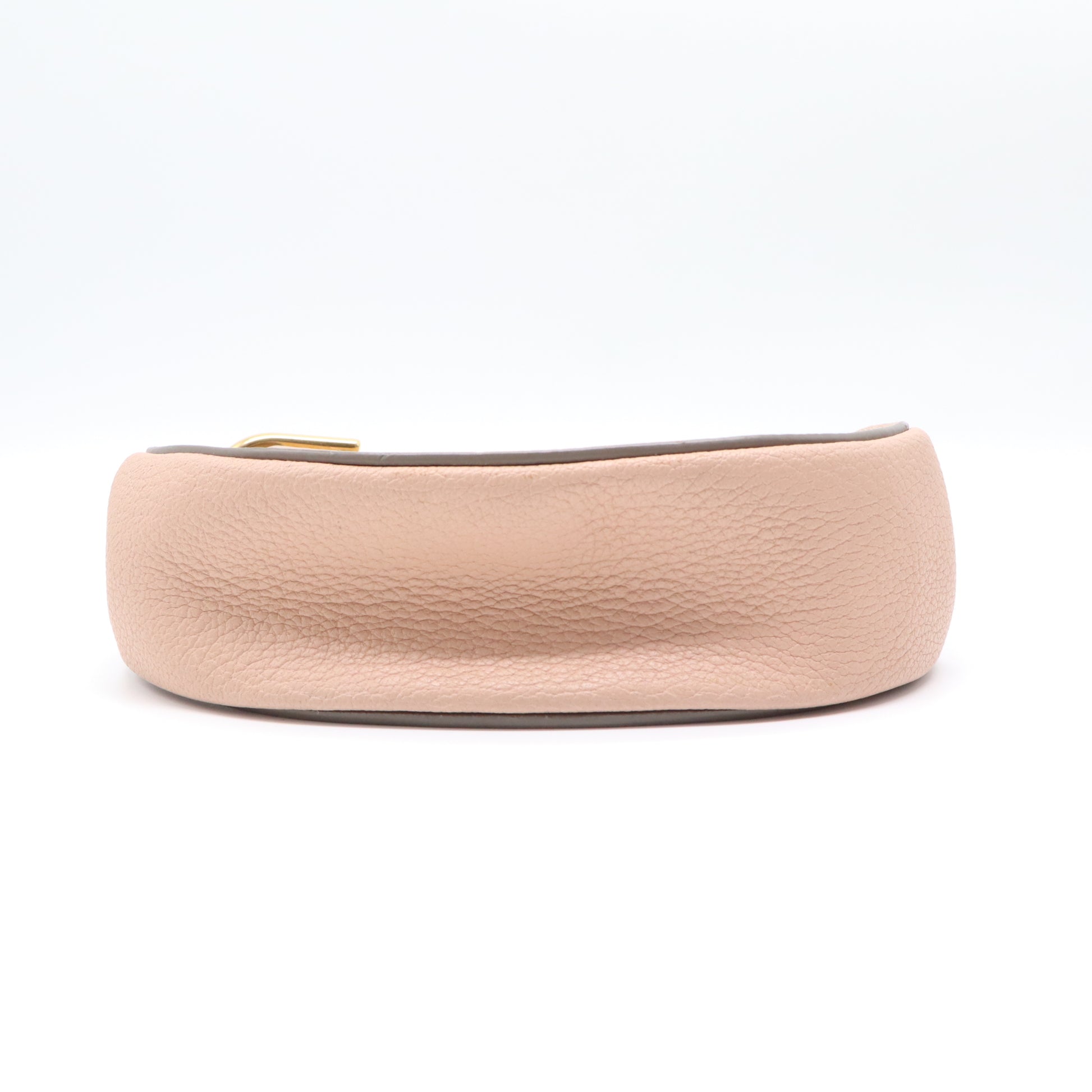 Grained Lambskin Mini Drew Shoulder Bag Cement Pink B21629