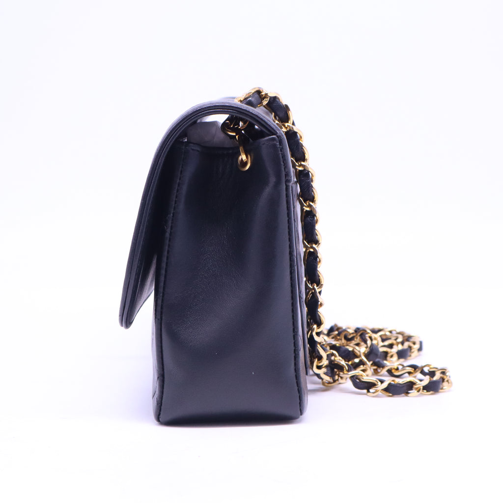 Vintage Quilted Single Flap Bag B21411
