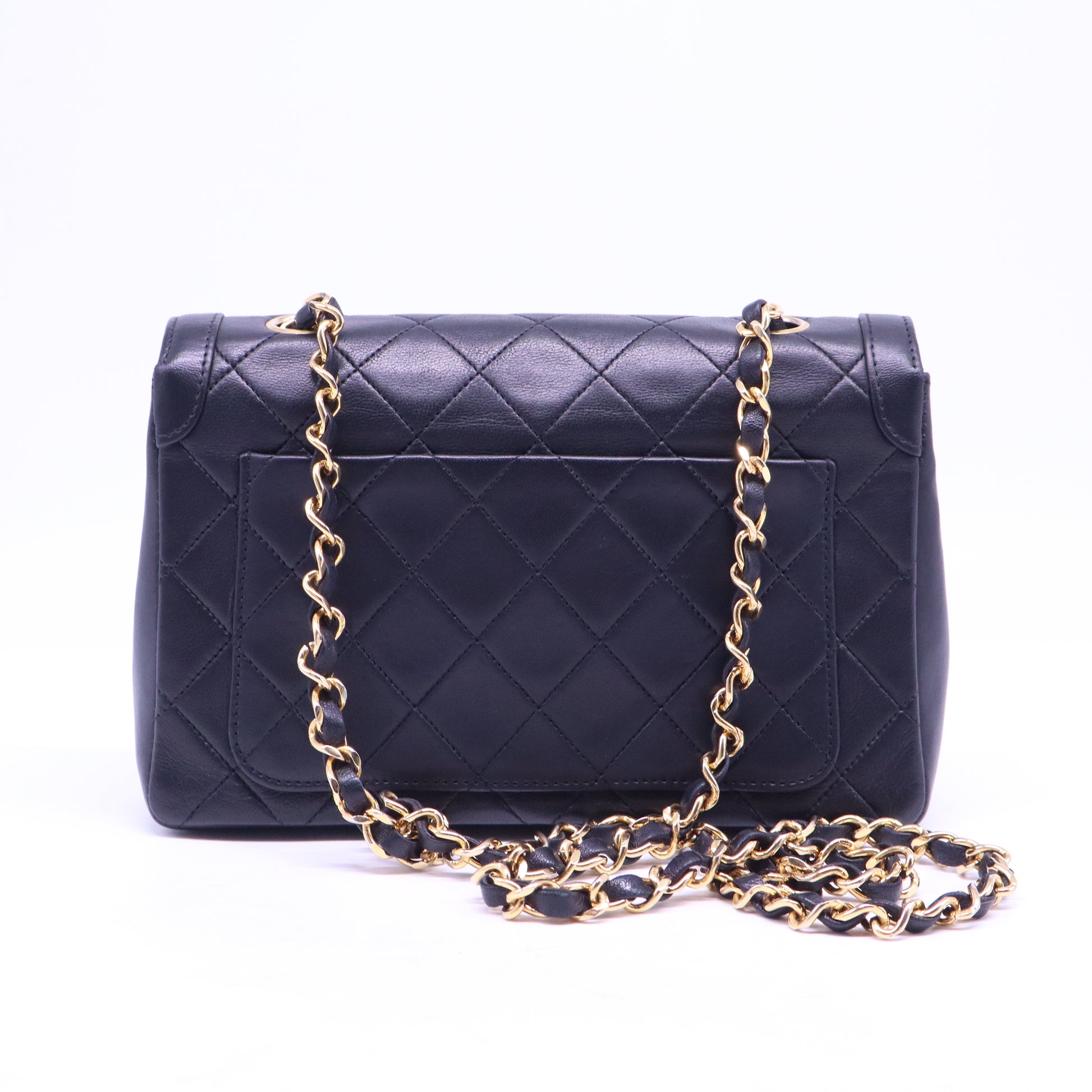 Vintage Quilted Single Flap Bag B21411