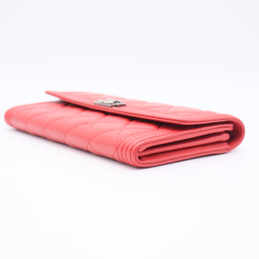 Lambskin Boy Flap Wallet long wallets