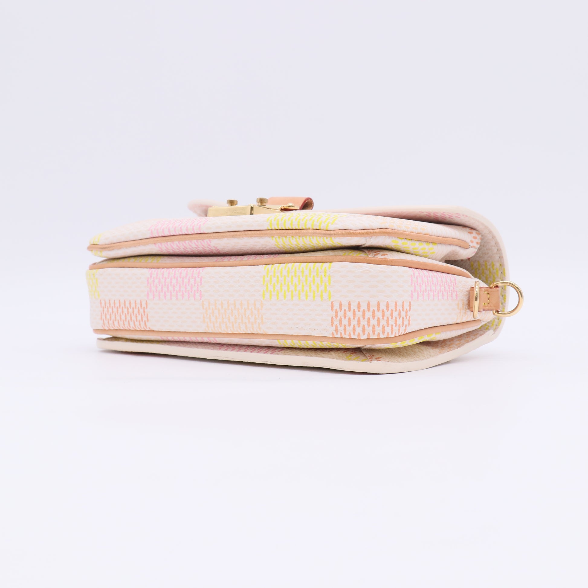 Louis Vuitton Damier Giant Pochette Metis East West Peach twins LDJ5064