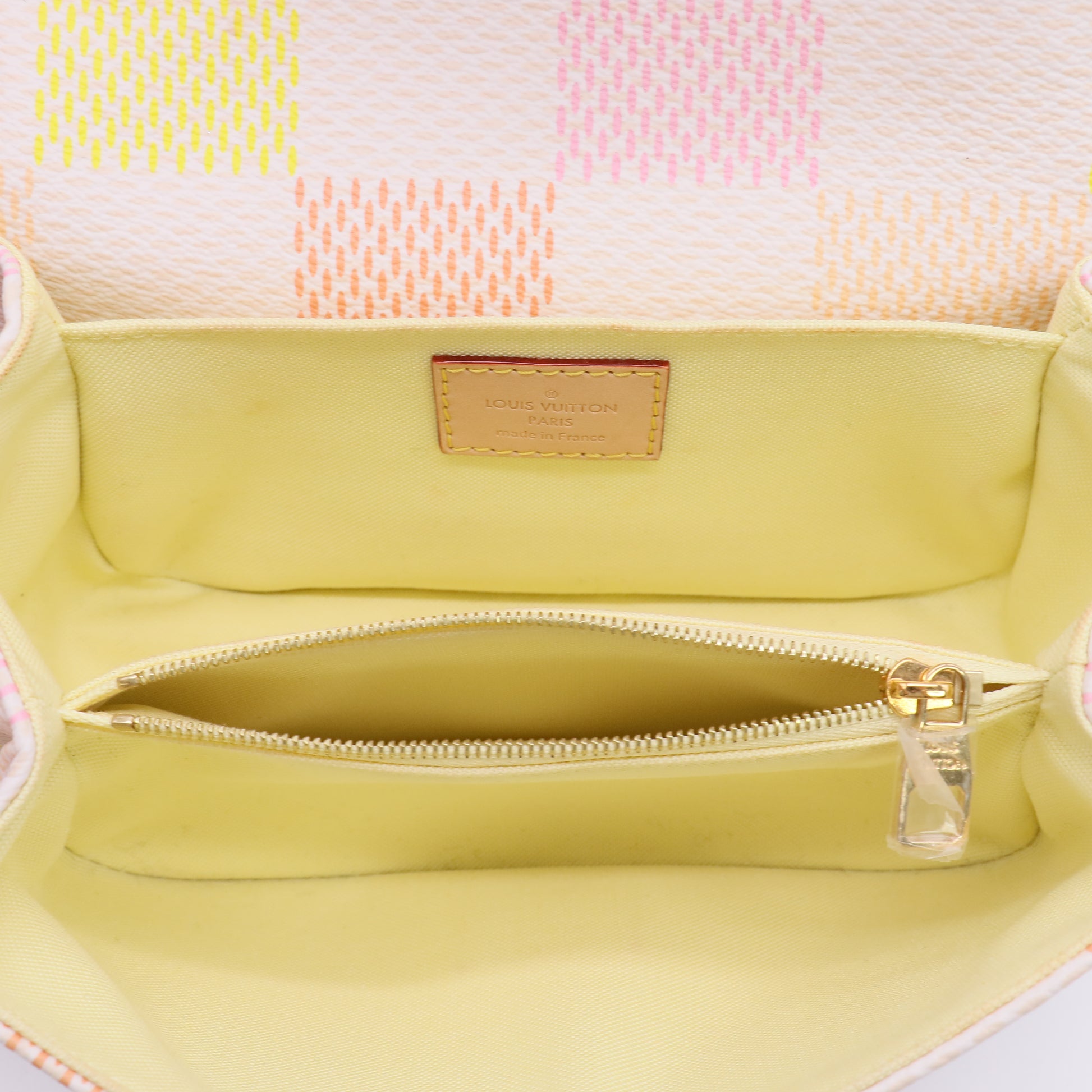 Louis Vuitton Damier Giant Pochette Metis East West Peach twins LDJ5064