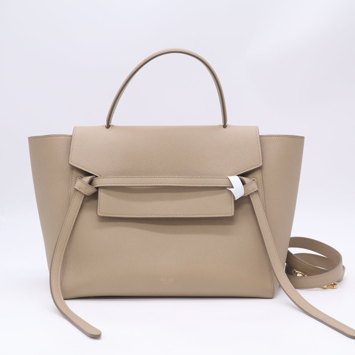 Celine Grained Calfskin Mini Belt Bag twins B24096