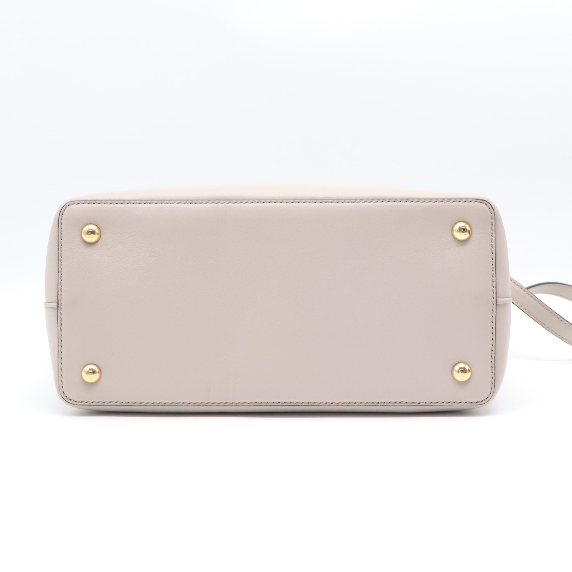 Beige Nappa Leather Petite Sac 2jours Elite Tote Bag B21531