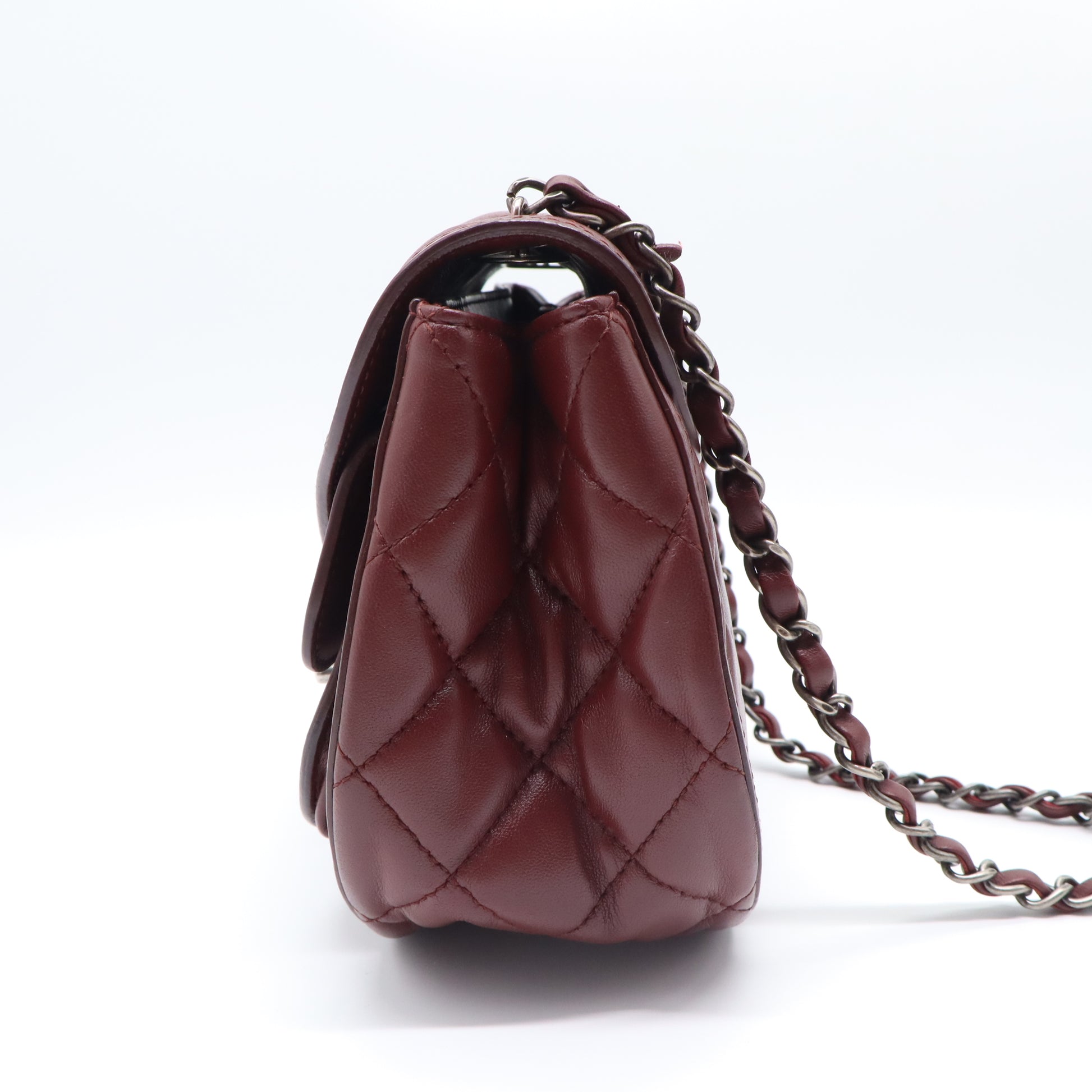 Saddle Bag Quilted Calfskin Small B22292